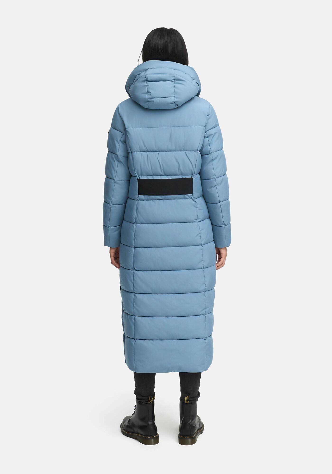 Marikoo Winterjacke »Pakoraa«, extra langer Winter Mantel mit abnehmbaren Innenteil
