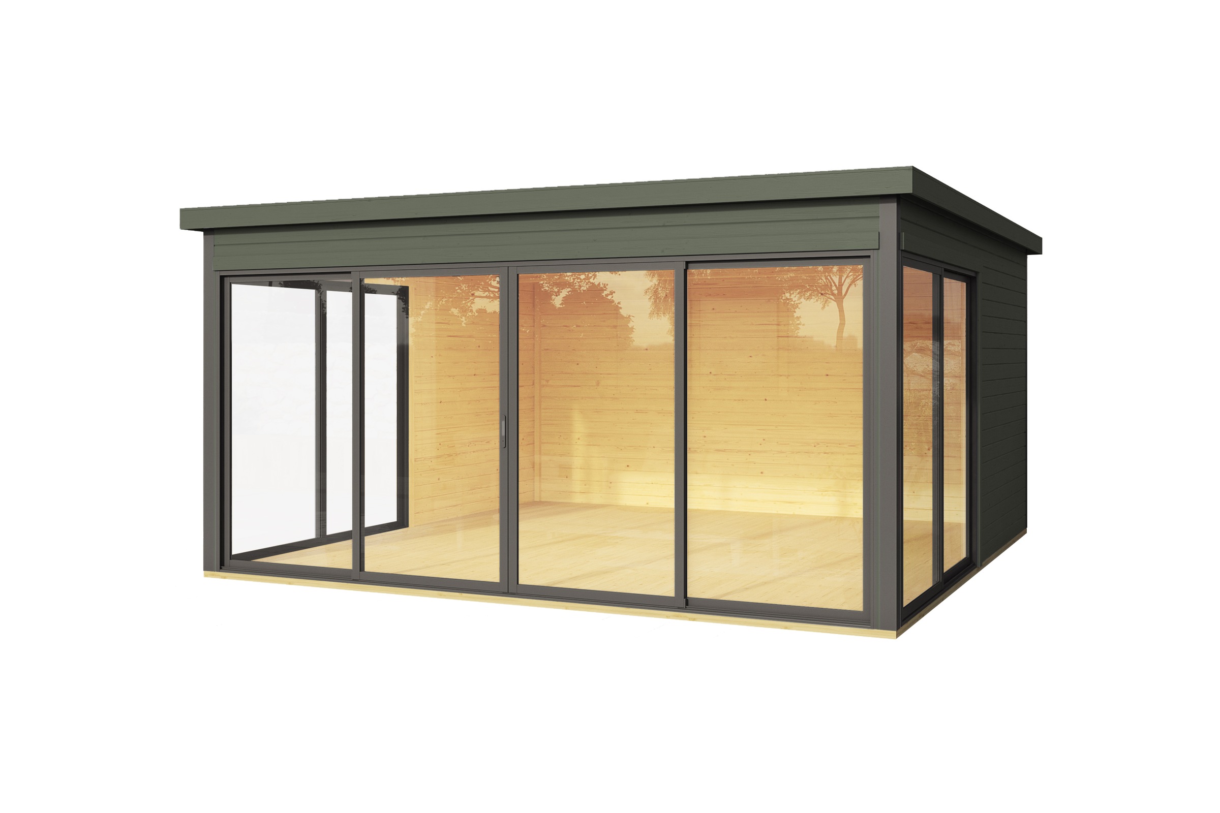 Nordic Holz Gartenhaus "DOMEO 5" günstig online kaufen
