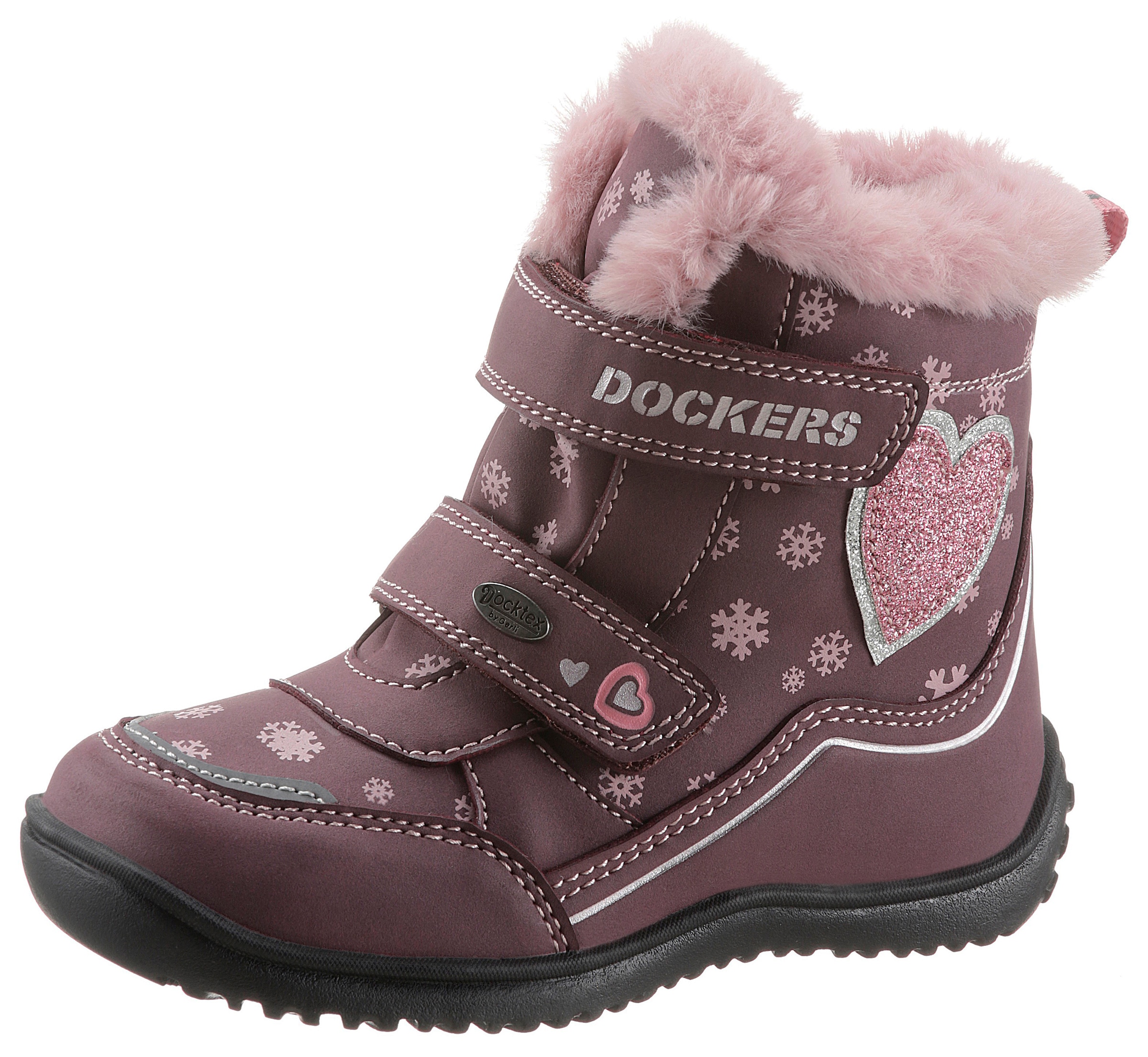 Dockers Gerli mit praktischen | BAUR by zwei Klettriemchen kaufen Winterboots,