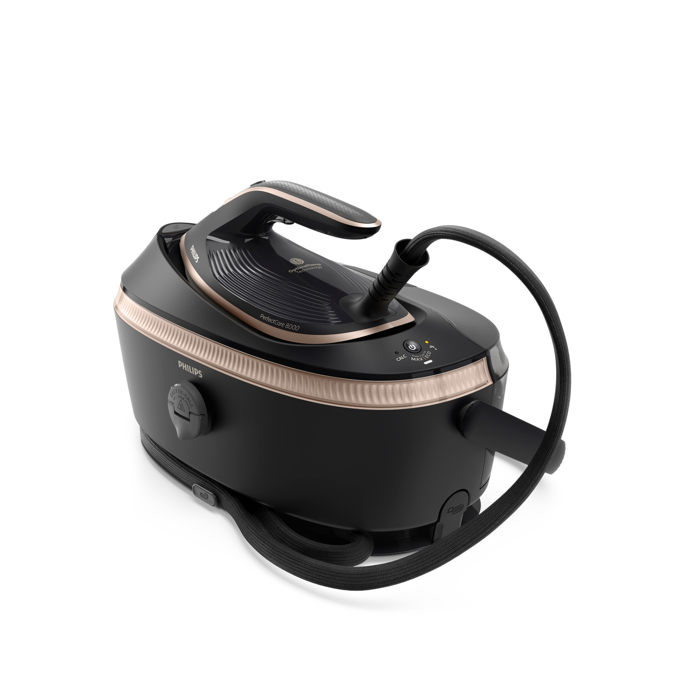 Philips Dampfbügelstation "PerfectCare 8000 Series PSG8300/80, Schwarz/Gold günstig online kaufen