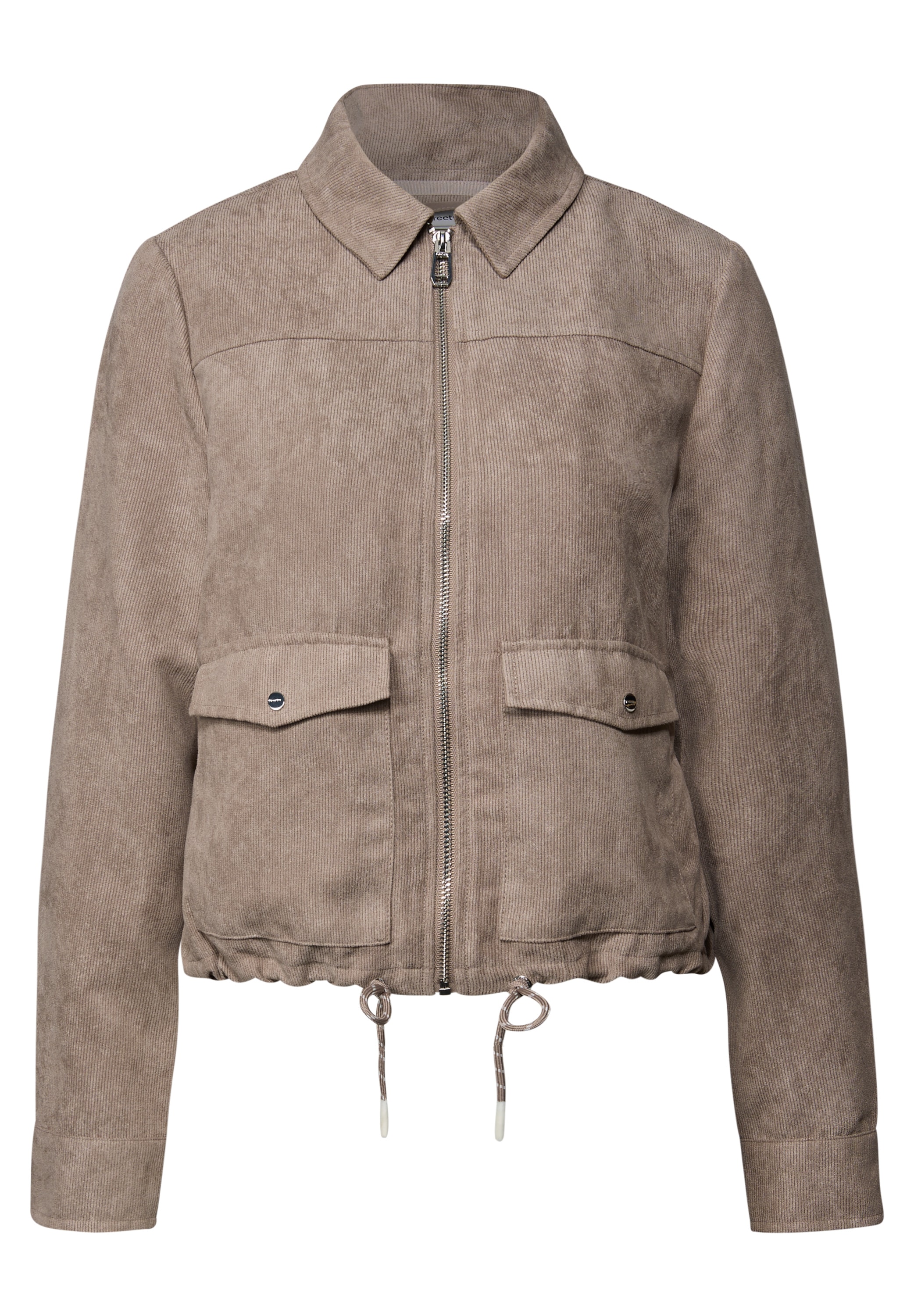 STREET ONE Kurzjacke, ohne Kapuze, in Cord-Optik