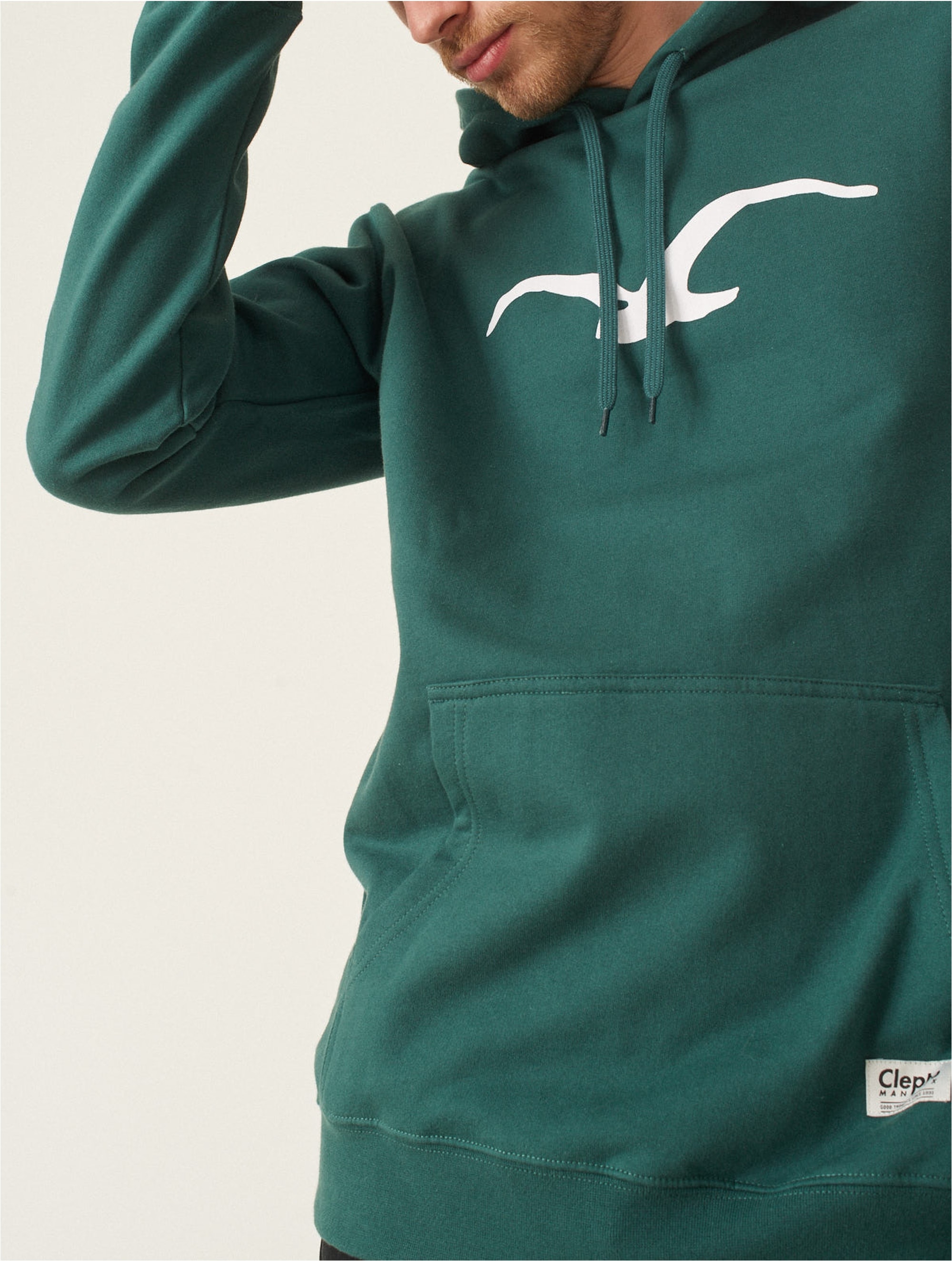 Cleptomanicx Kapuzensweatshirt »Mowe«, mit Logo-Druck