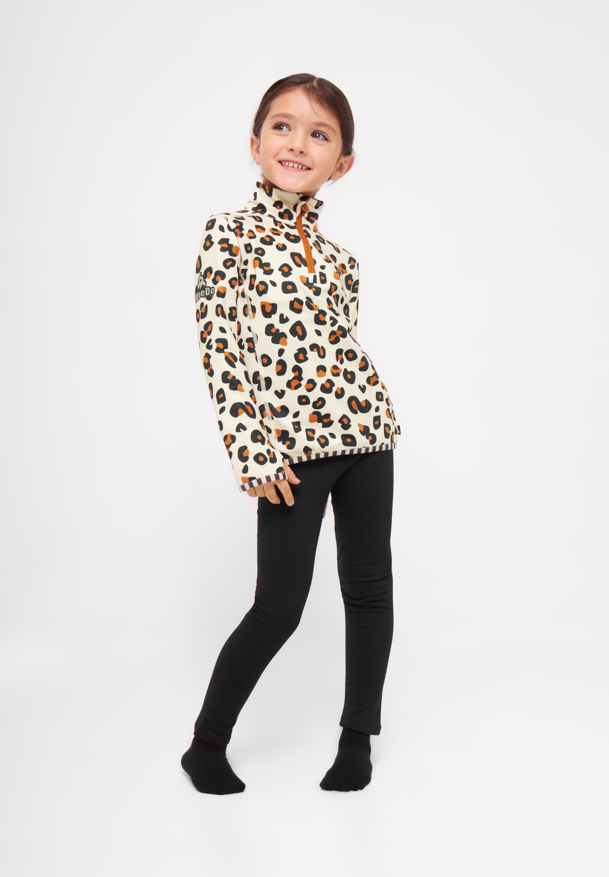 WeeDo Langarmshirt »CHEETAHDO 25«, Feuchtigkeitsregulierendes Funktionsshirt für Kinder