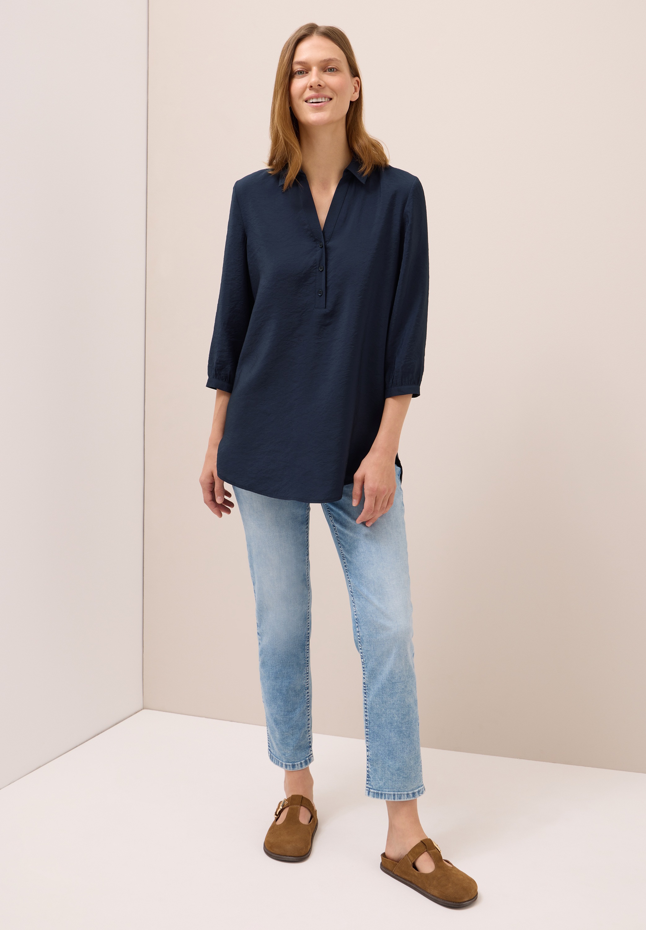Cecil Longbluse, mit 3/4 Ärmeln