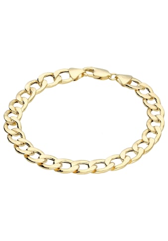 Panzerarmband »glanz, Gold 585«