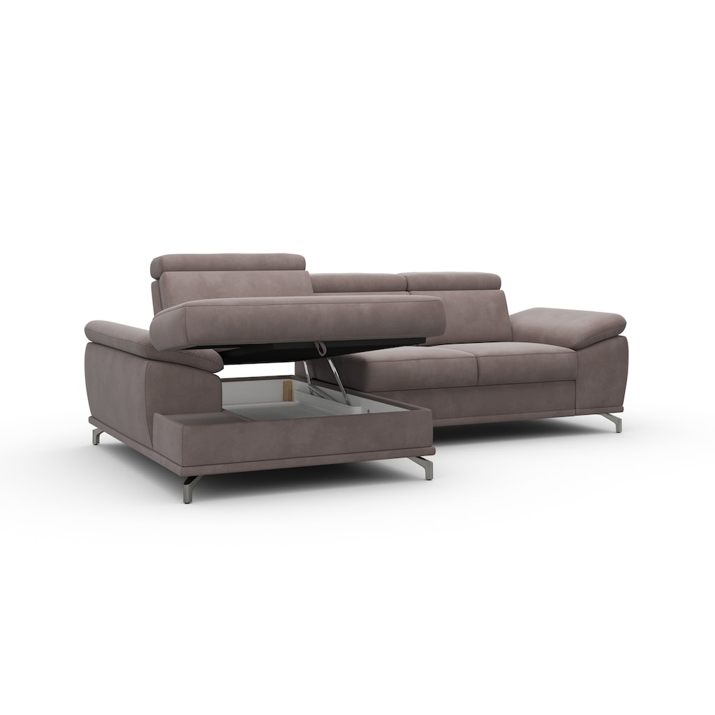 sit&more Ecksofa »Cabrio L-Form«