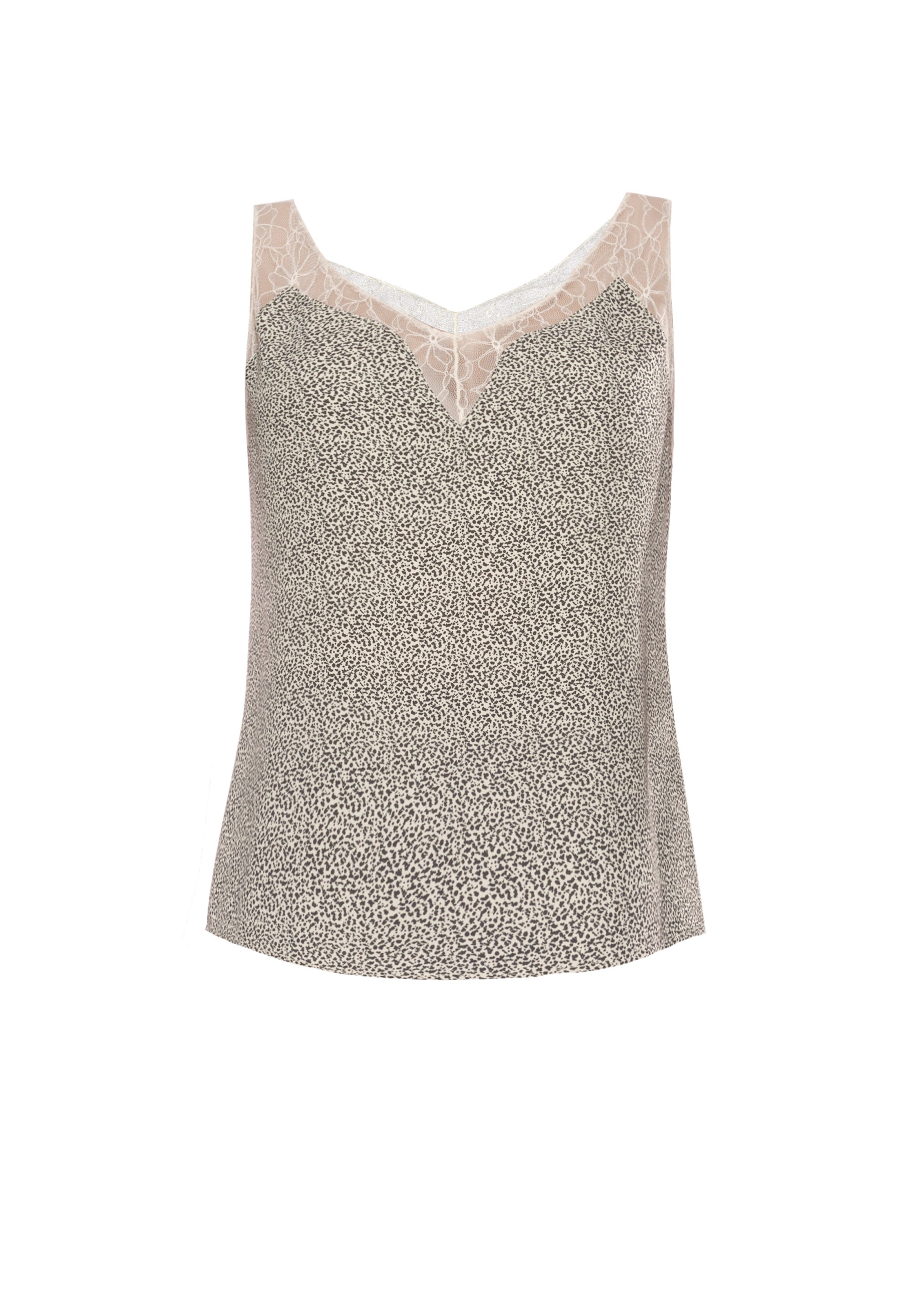 Le Temps Des Cerises Trägertop mit zarter Spitze