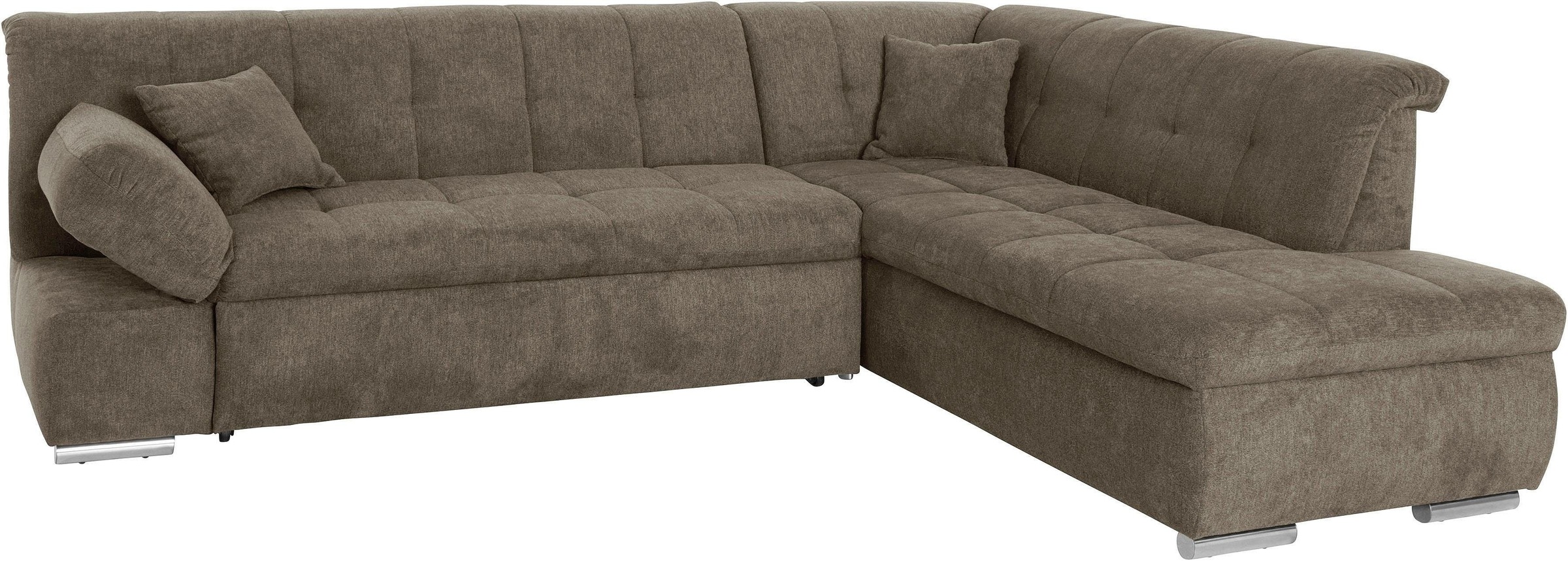 Thumbnail - DOMO collection Ecksofa "Mona L-Form bequem und komfortabel, Breite 271cm, L-Form" wahlweise mit Bett- und Armlehnfunkti...