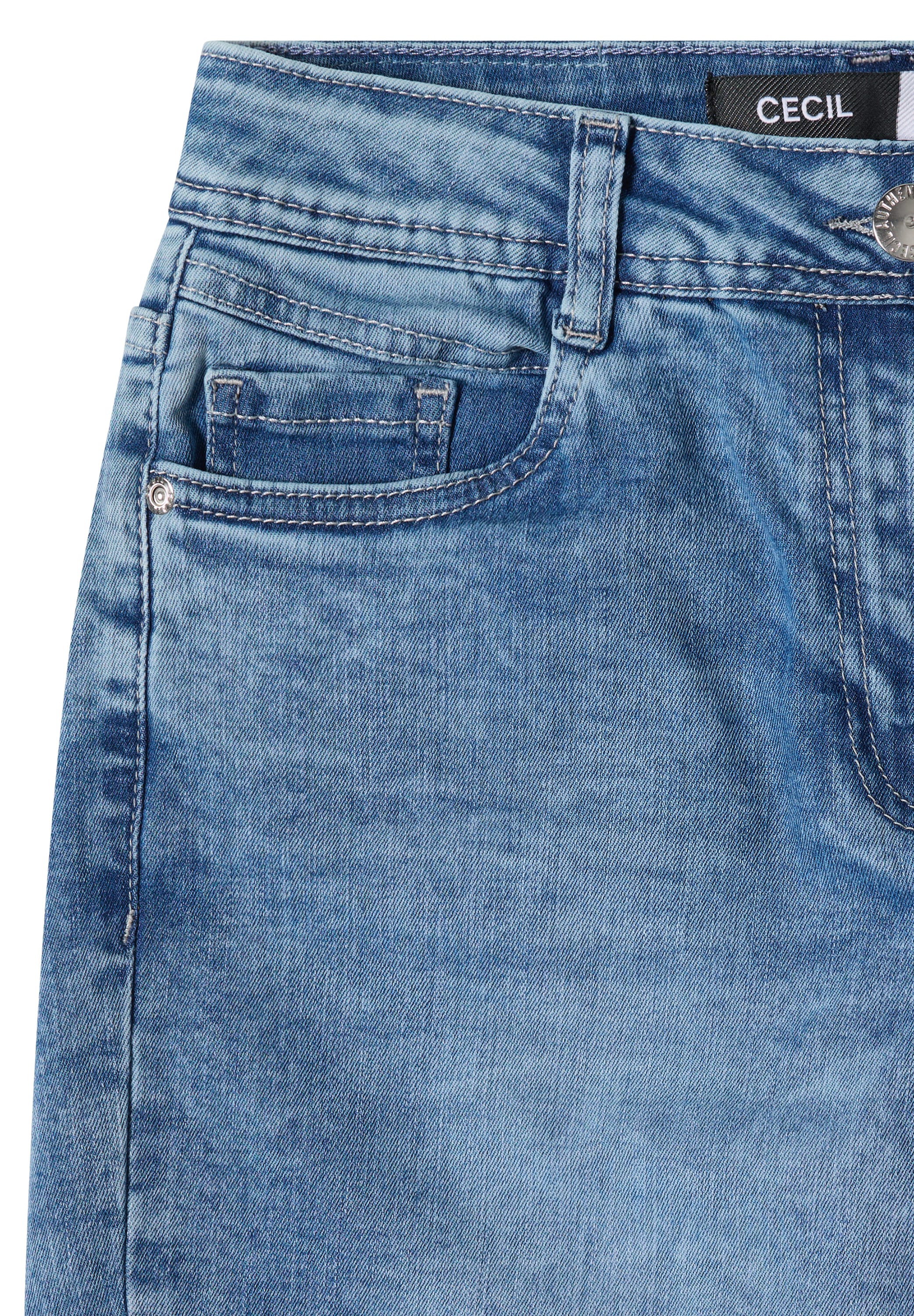 Cecil Loose-fit-Jeans 5-Pocket-Style