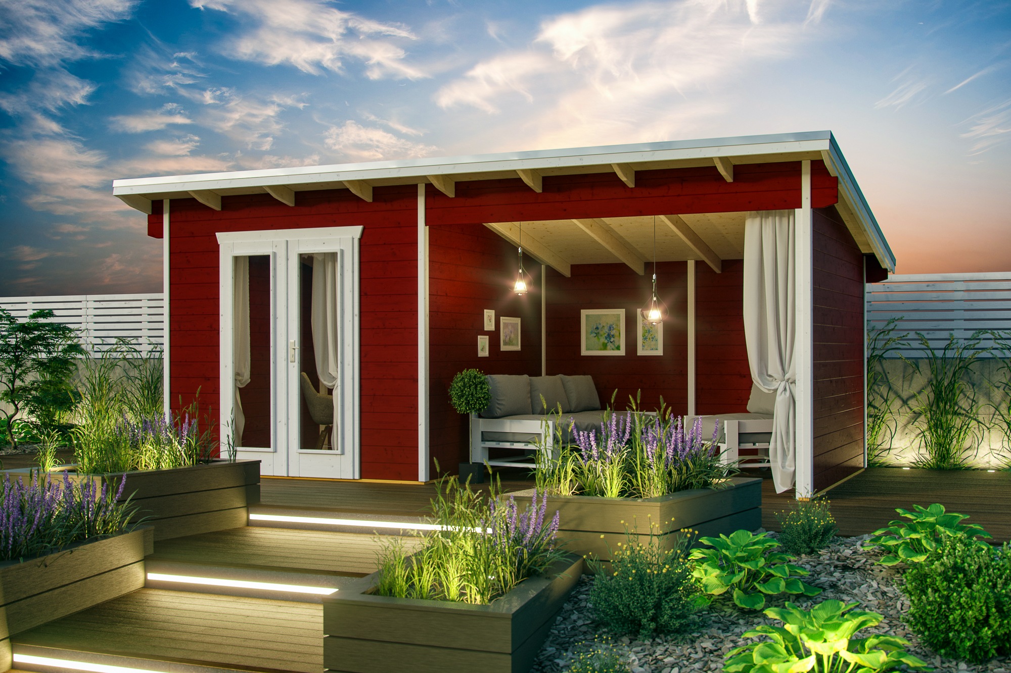 Skanholz Gartenhaus »Texel«