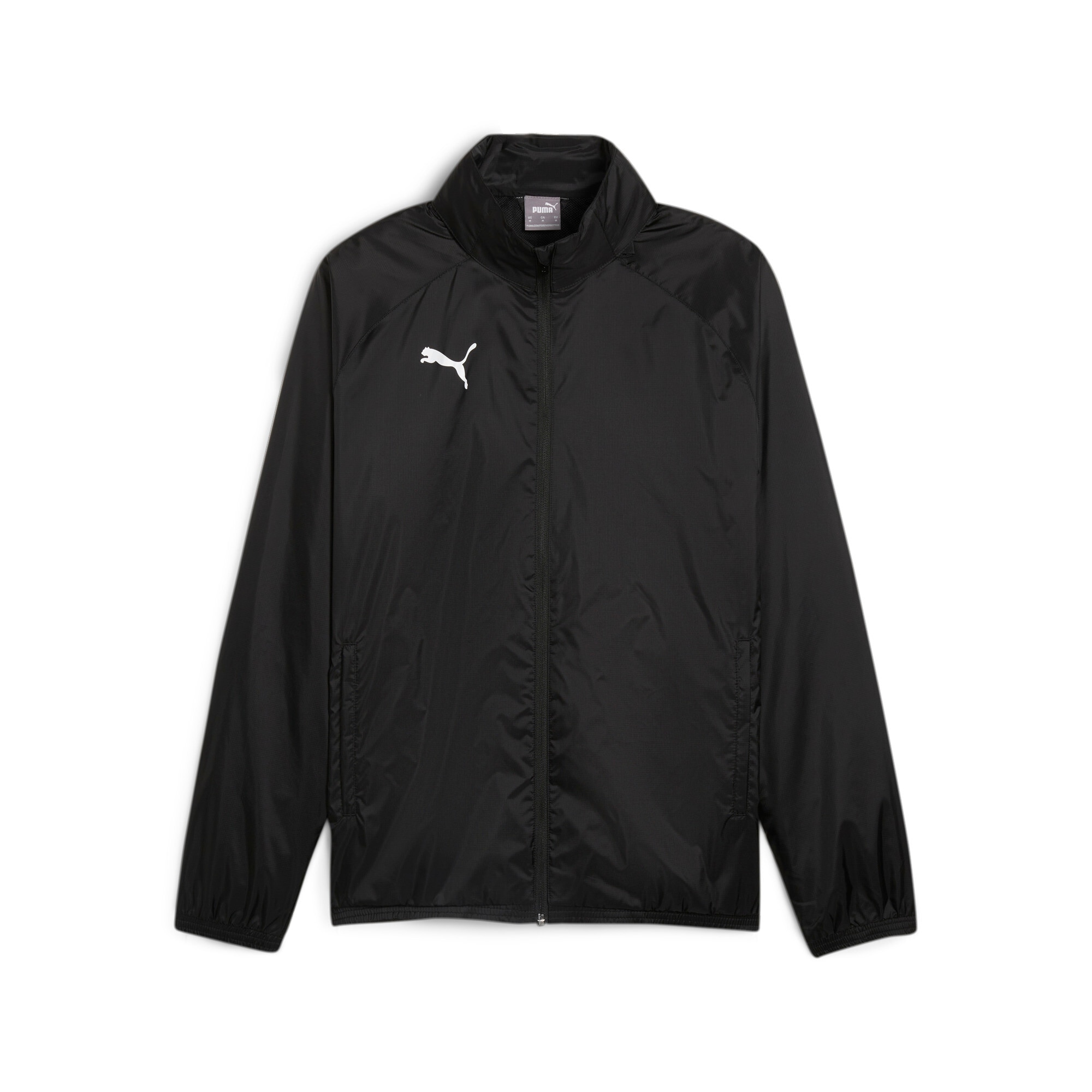 PUMA Trainingsjacke "TEAMGOAL ALL WEATHER JACKET" mit Kapuze moderne Optik, mit leistungsstarken Materialien, mit Kapuze