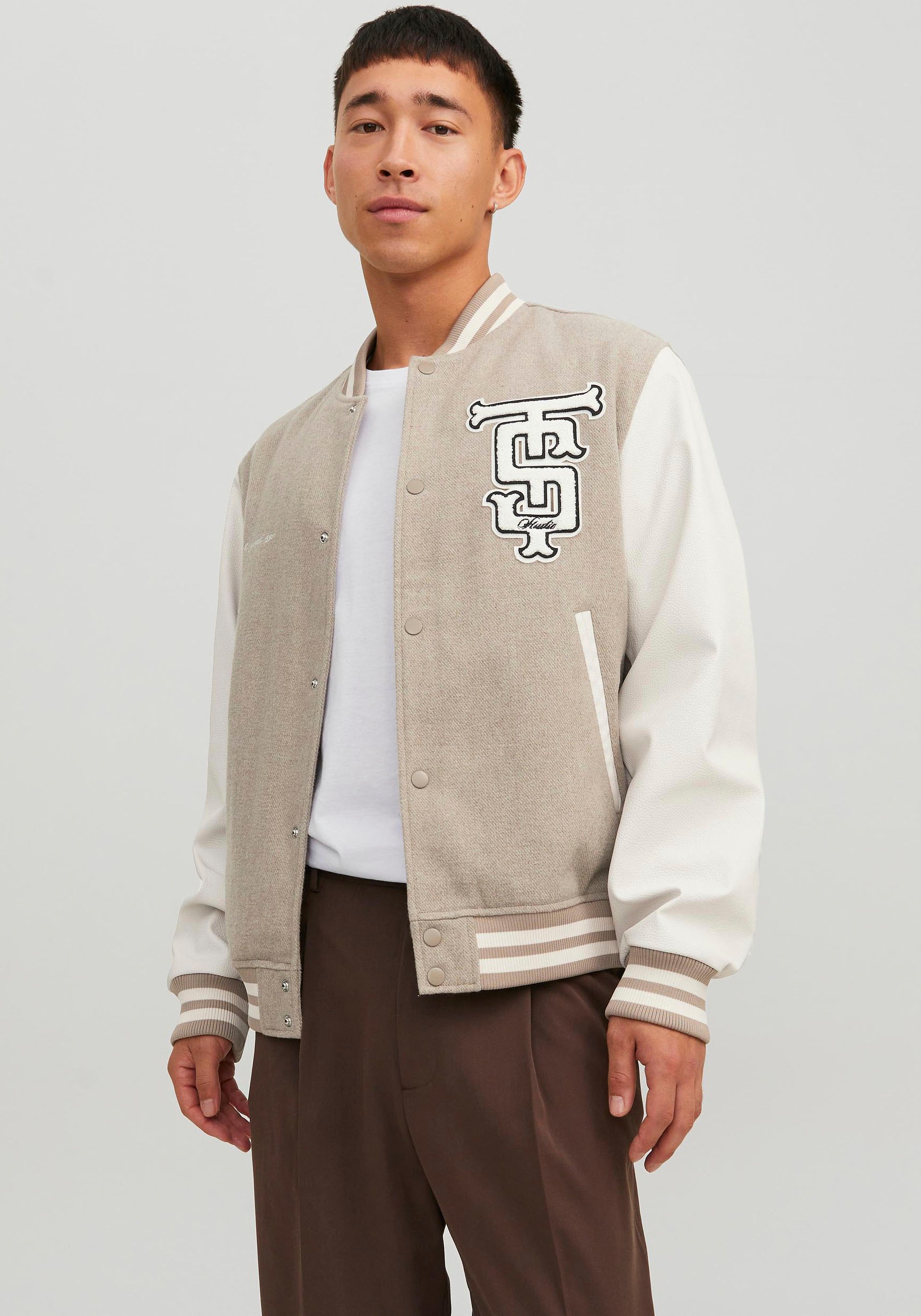 Jack & Jones Blusenjacke »JORCOLLEGE BOMBER JACKET SN« kaufen