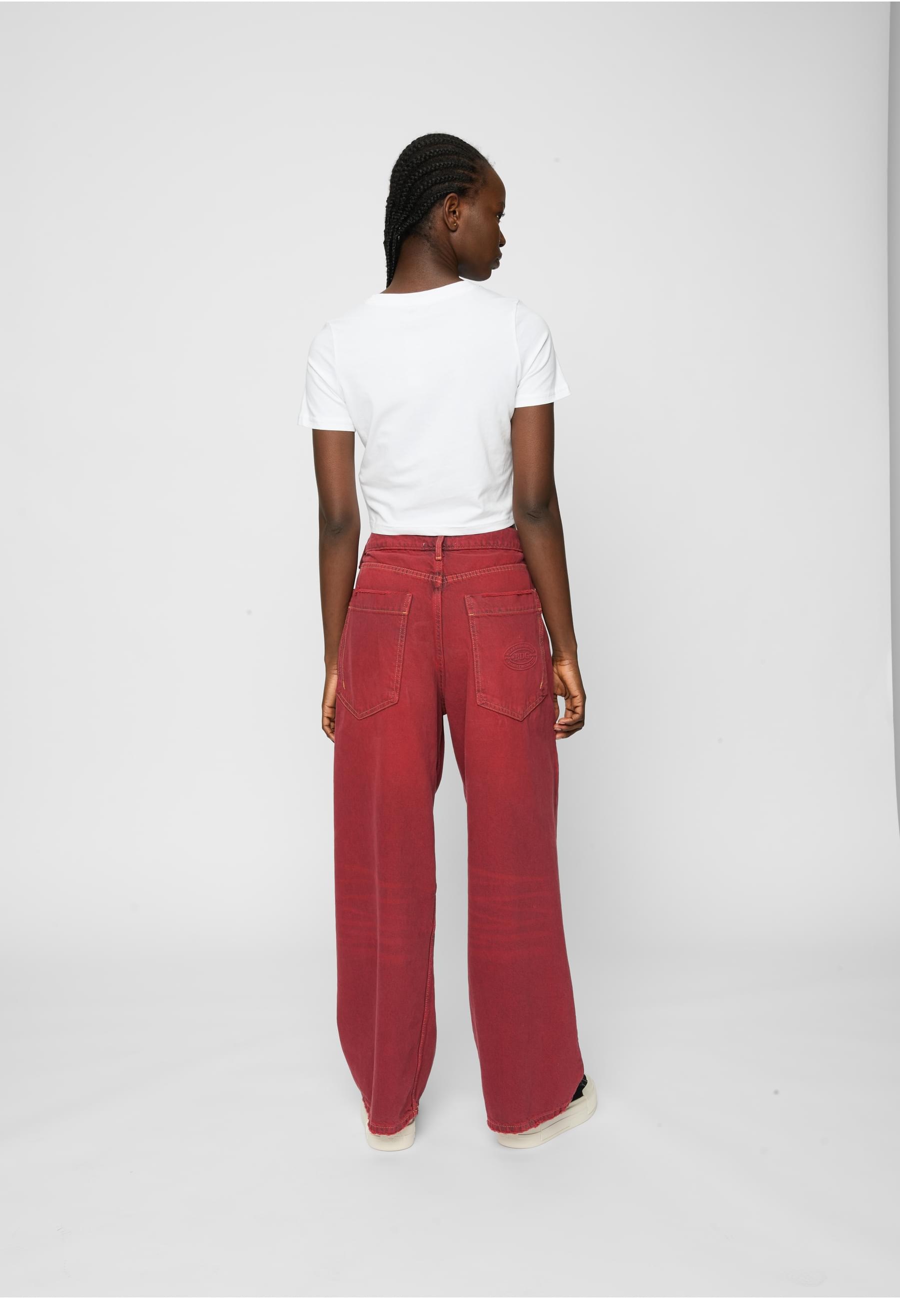 Miss Tee T-Shirt »Miss Tee Damen Muah Cropped Tee«, (1 tlg.)