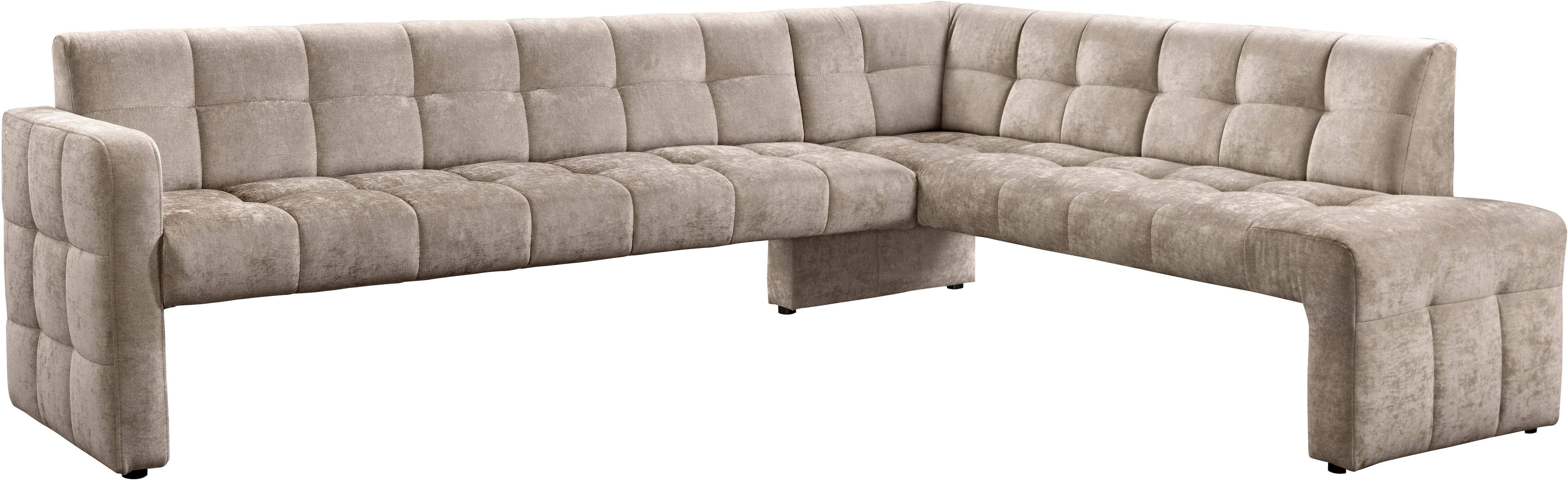 exxpo - sofa fashion "Barista, bequem und elegant, hohe Bodenfreiheit" Eckbank Barista bequem und elegant, hochwertige Detailverarbeitung