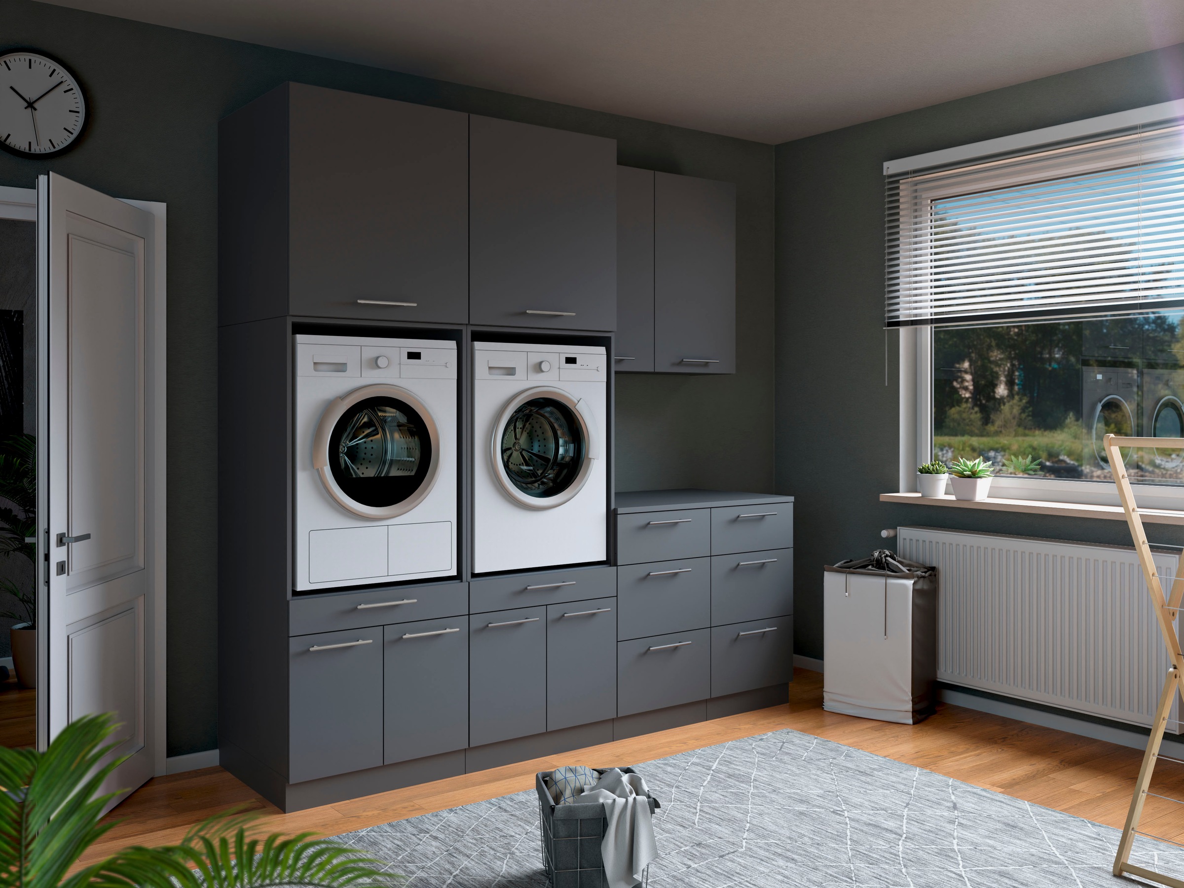 Laundreezy Mehrzweckschrank-Set "Laundreezy, 8-tlg. Mehrzweckschrank-Set B/ günstig online kaufen