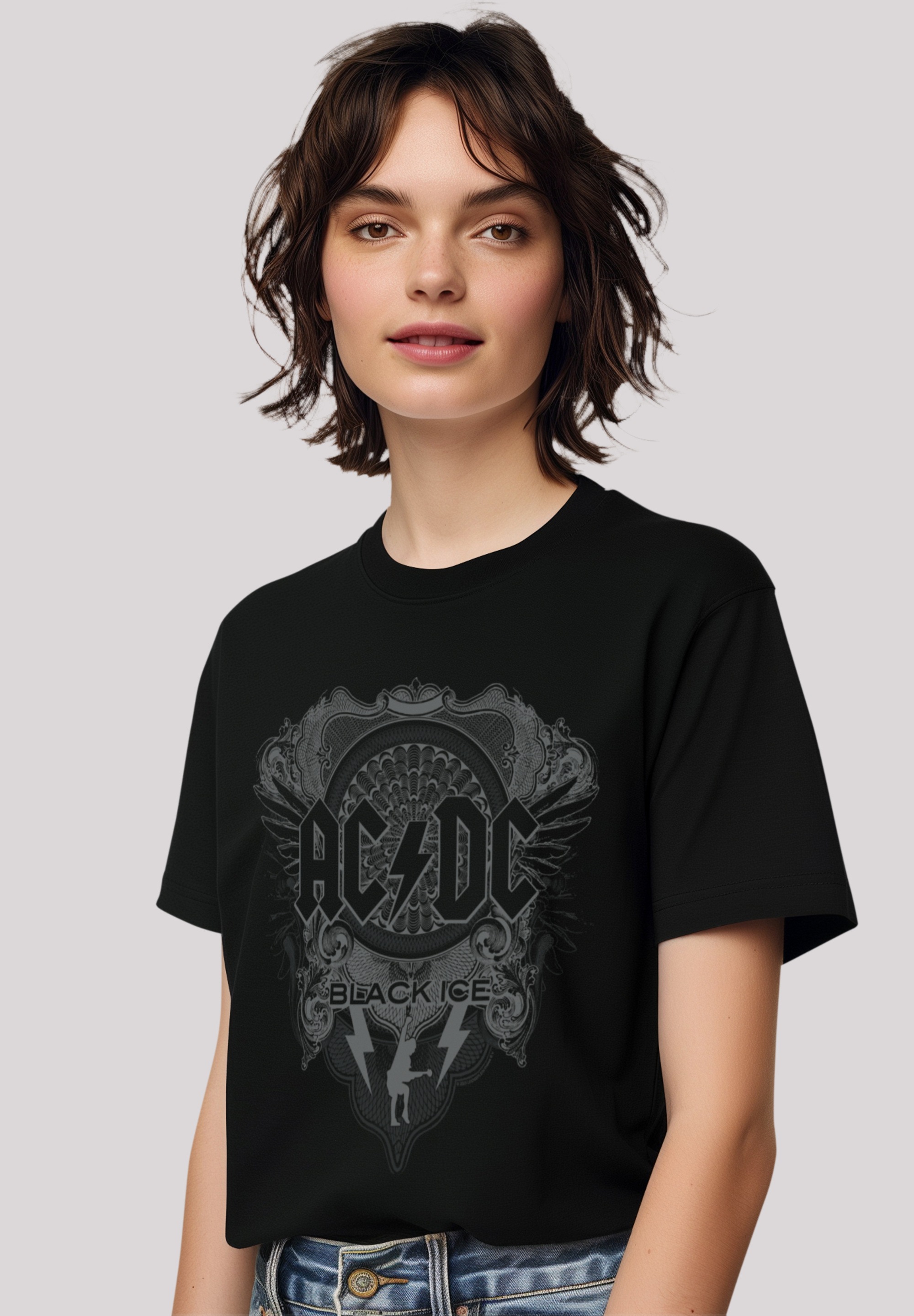 F4NT4STIC Marškinėliai »AC/DC Sijonas Musik papu...