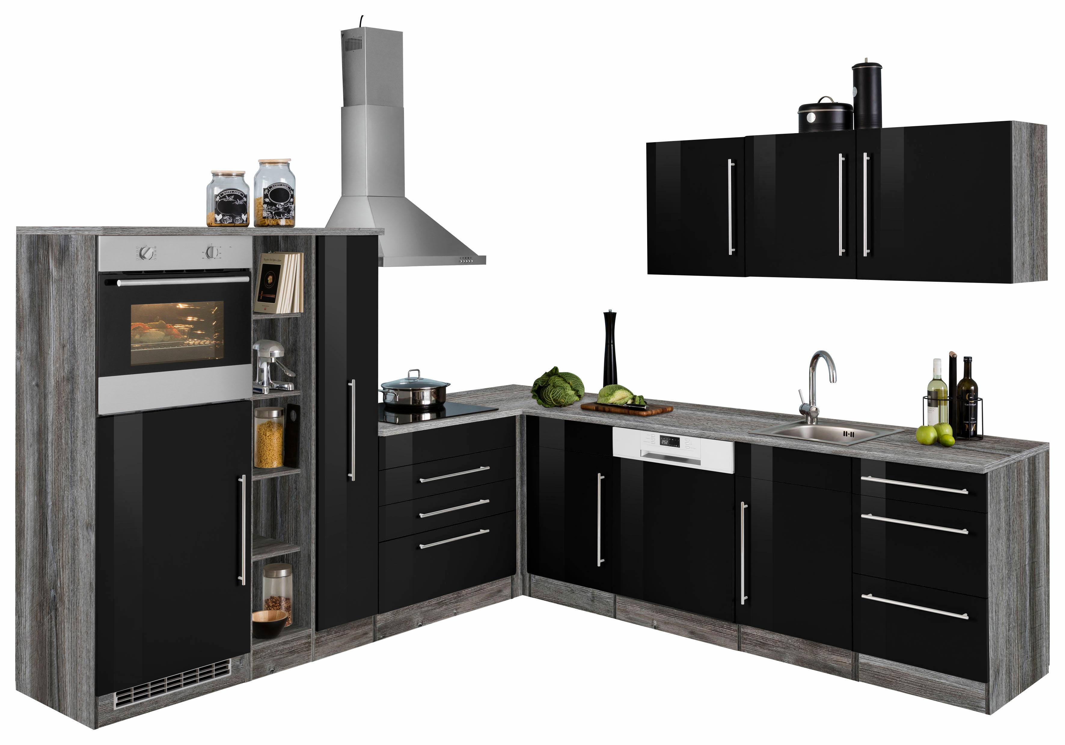 KOCHSTATION "KS-Samos" Stellbreite 260x270 cm, wahlweise mit E-Geräten und Induktion