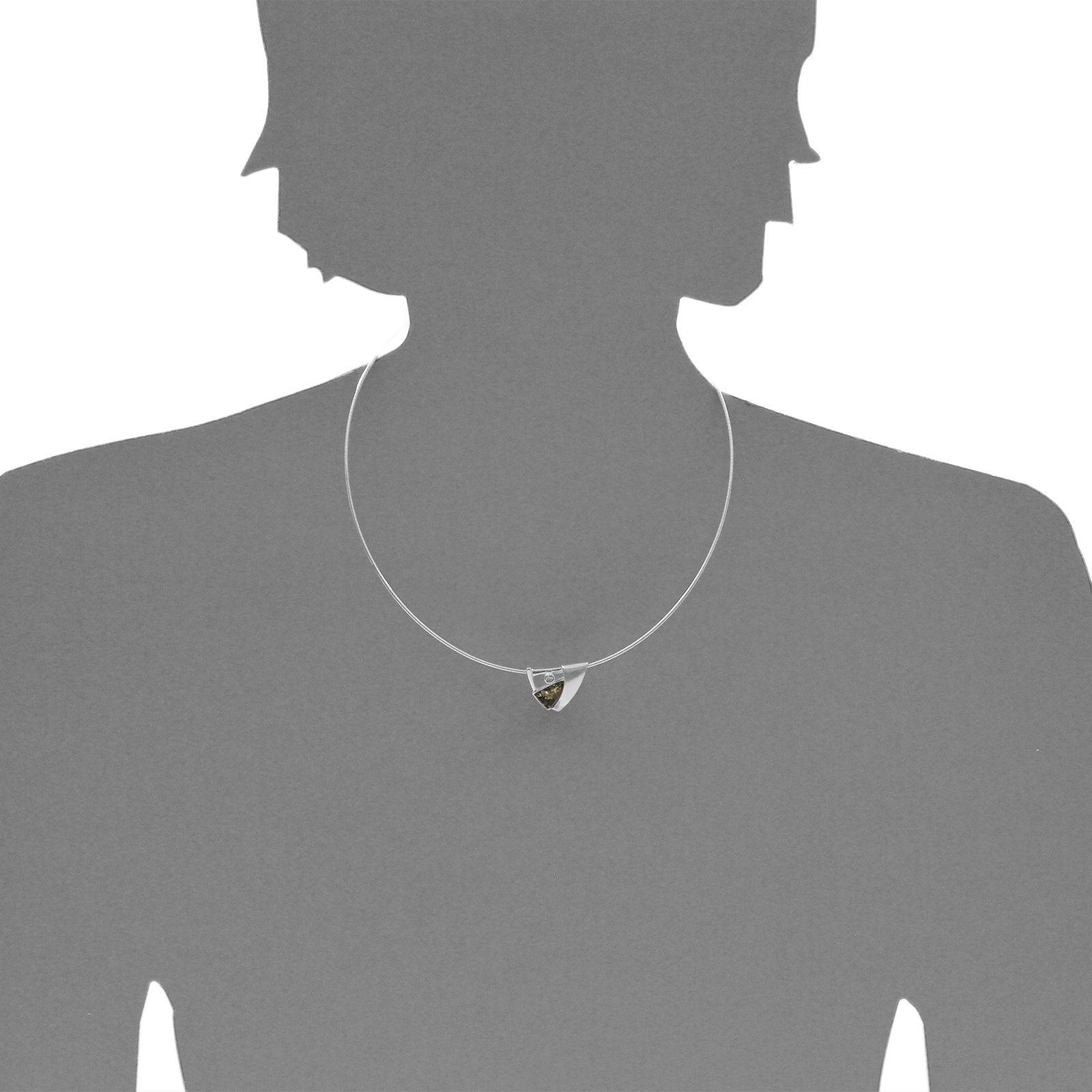 OSTSEE-SCHMUCK Kettenanhänger »- Gleiter-Sigri - Silber 925/000 - Bernstein«