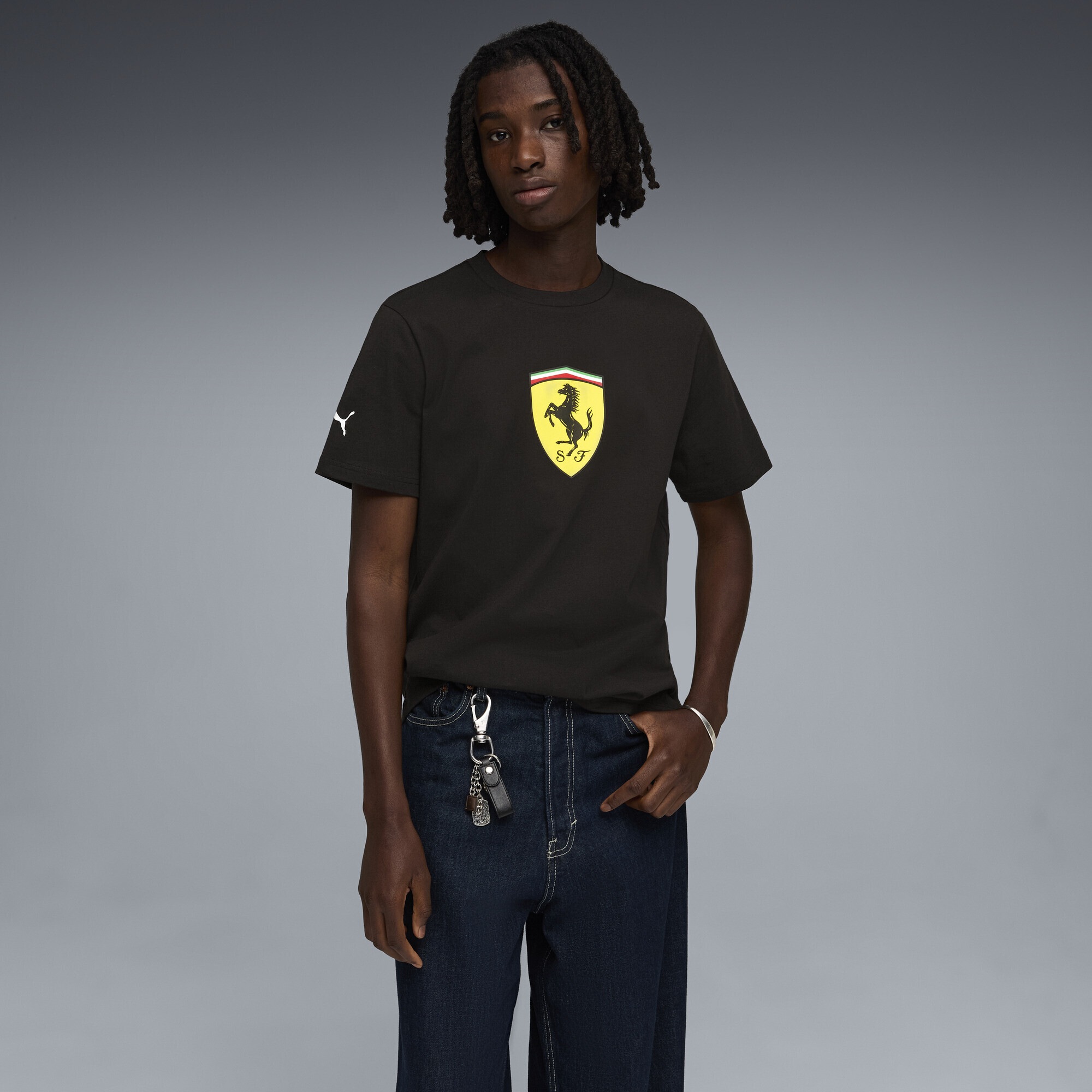 PUMA T-Shirt »Scuderia Ferrari Coloured Shield T-Shirt Herren«