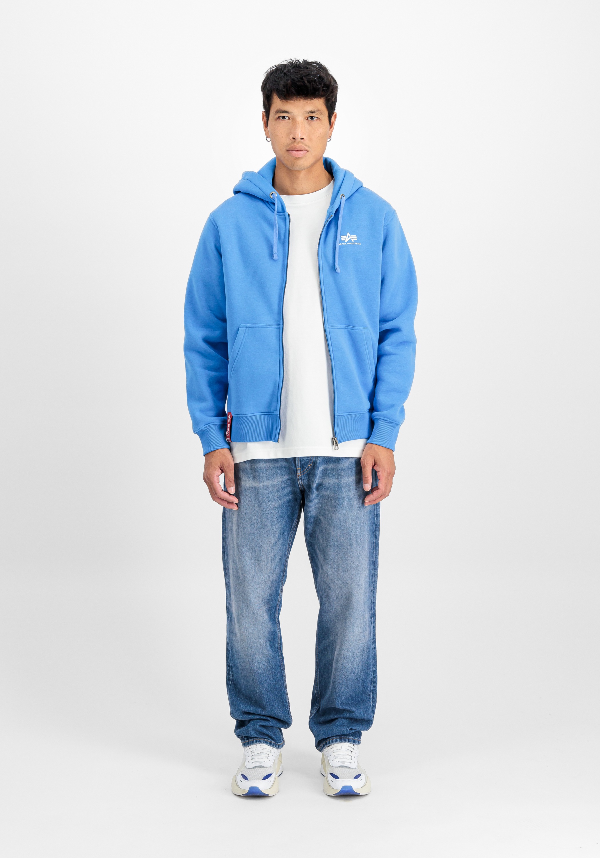 Thumbnail - Alpha Industries Hoodie "Alpha Industries Men - Hoodies Basic Zip Hoodie SL"