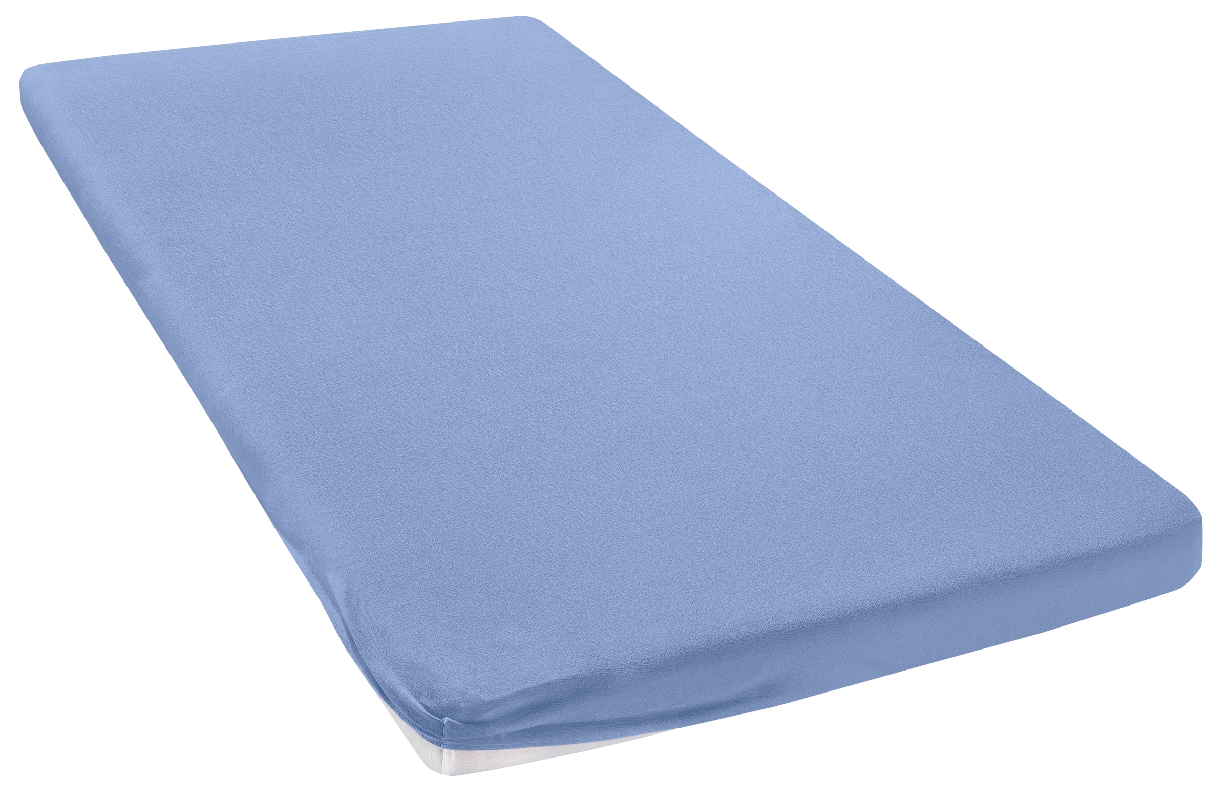 OTTO home Spannbettlaken "Topper Basic, in Gr. 90x200, 140x200 oder 180x200 cm" Baumwolle, Matratzen bis 8 cm Höhe, Bettlaken, Spannbetttuch, Laken