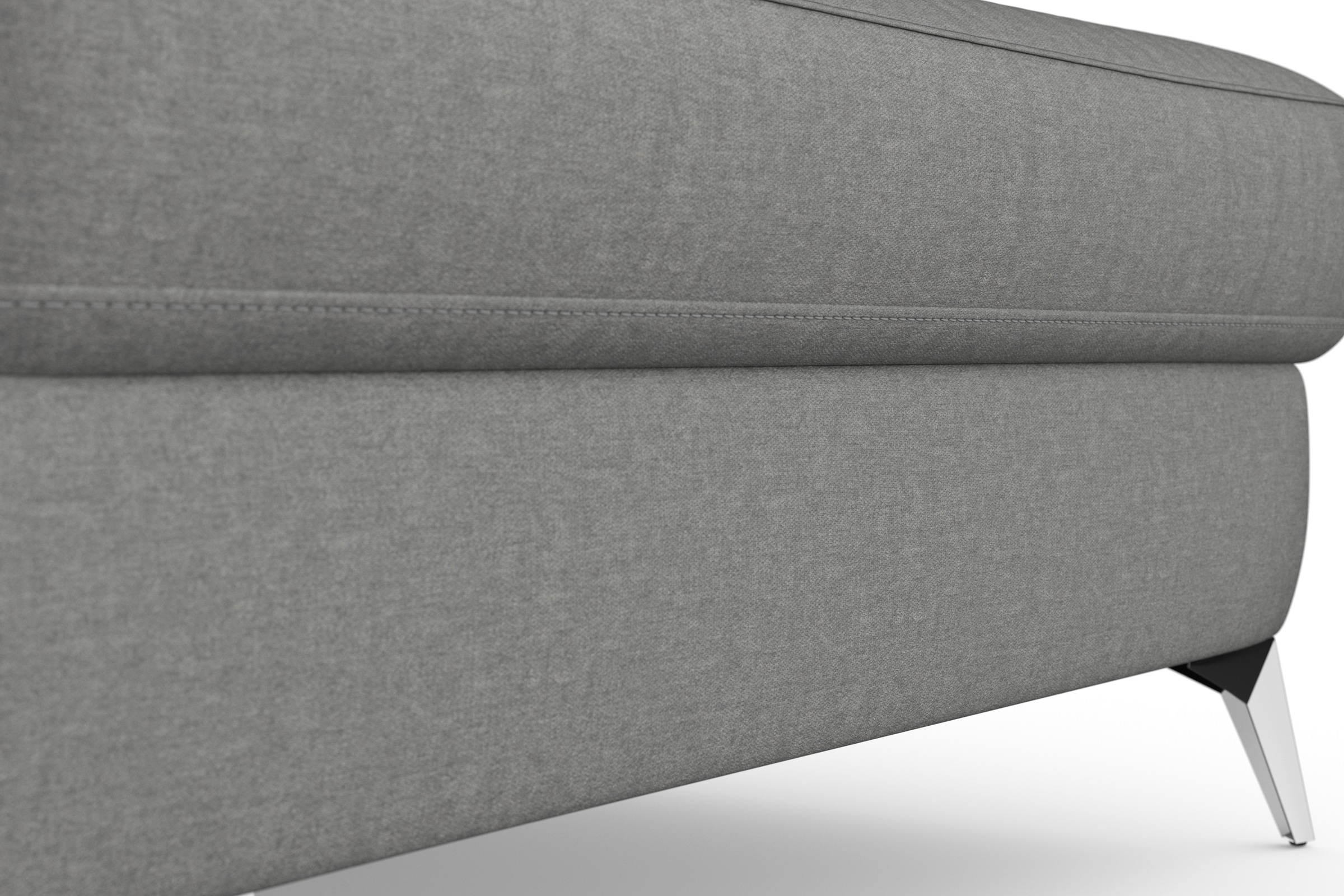 sit&more Ecksofa »Padua L-Form«, inklusive Sitztiefenverstellung, Armteilfunktion und Federkern