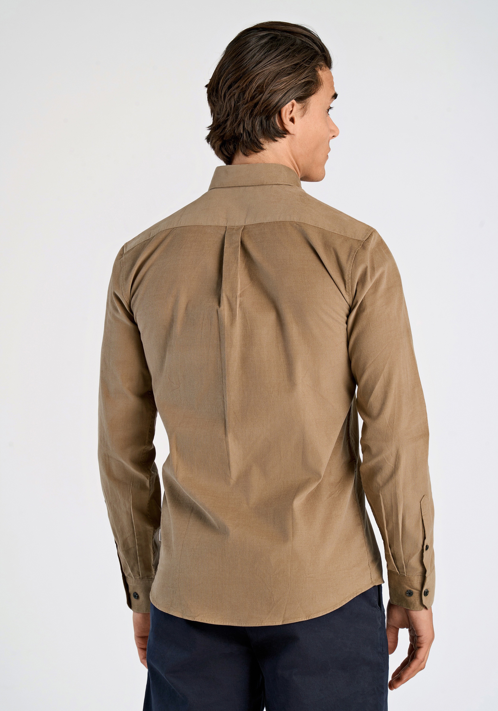 LINDBERGH Langarmhemd "Cordhemd Relaxed Fit" günstig online kaufen