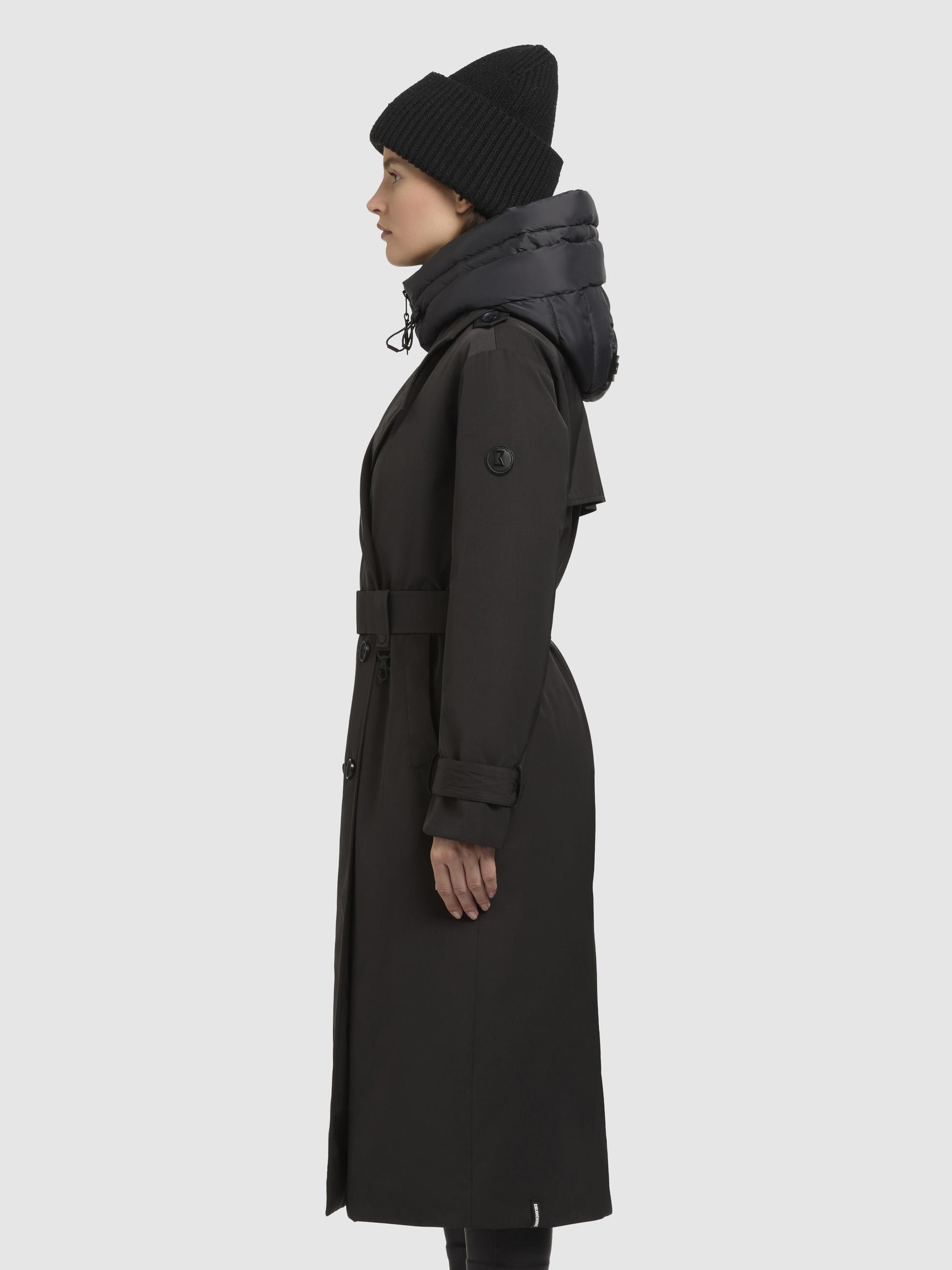 khujo Trenchcoat "Elena-YM", Warmer Wintermantel mit doppelter Knopfleiste günstig online kaufen