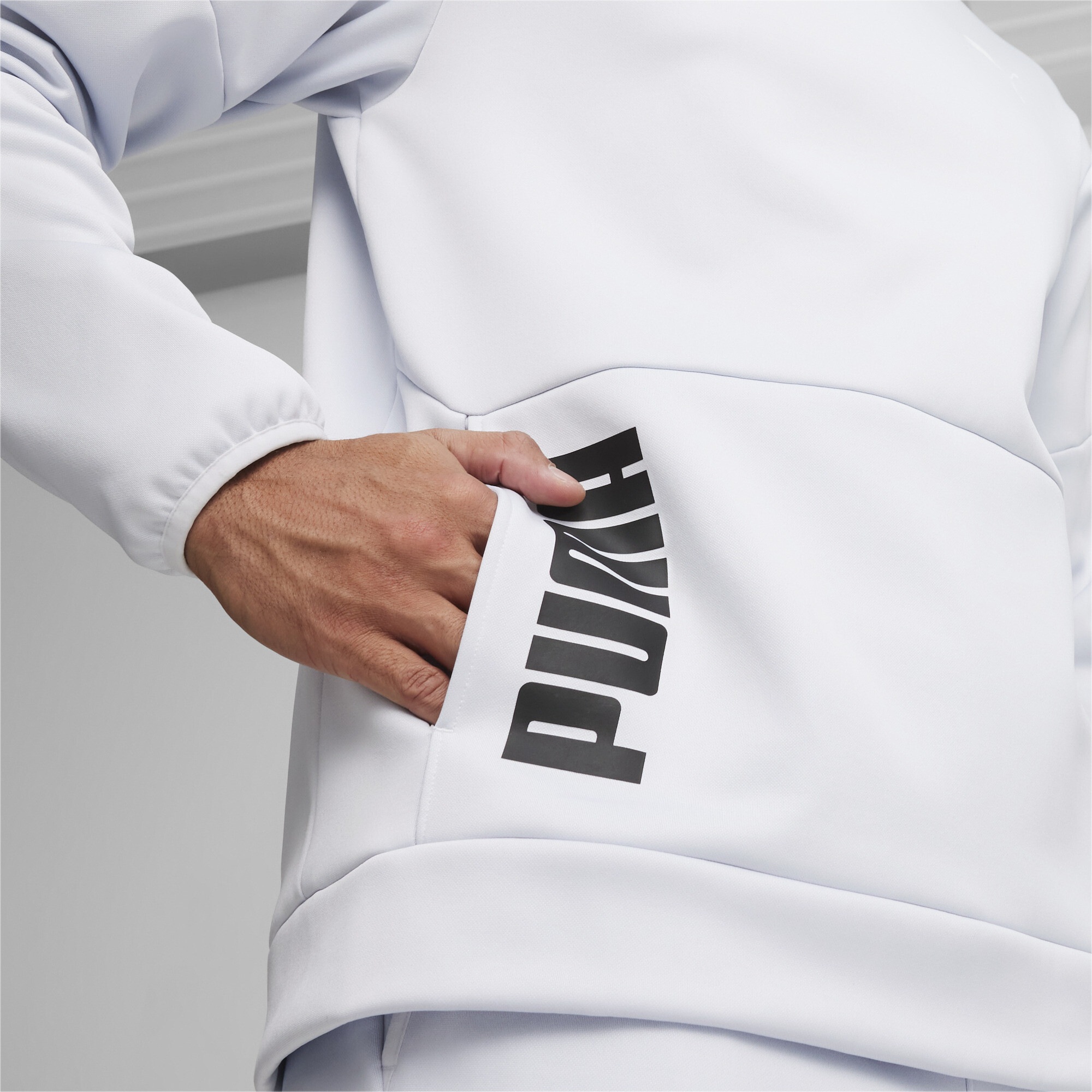 PUMA Sweatshirt »Train All Day PWRFleece Trainings-Sweatshirt mit Kapuze Herren«