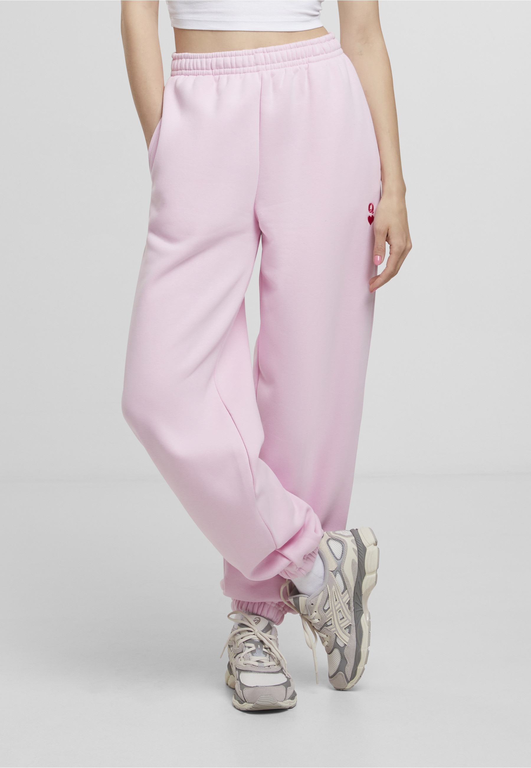 Miss Tee Jogginghose »Miss Tee Real Queen EMB Ladies Fluffy Sweatpants«