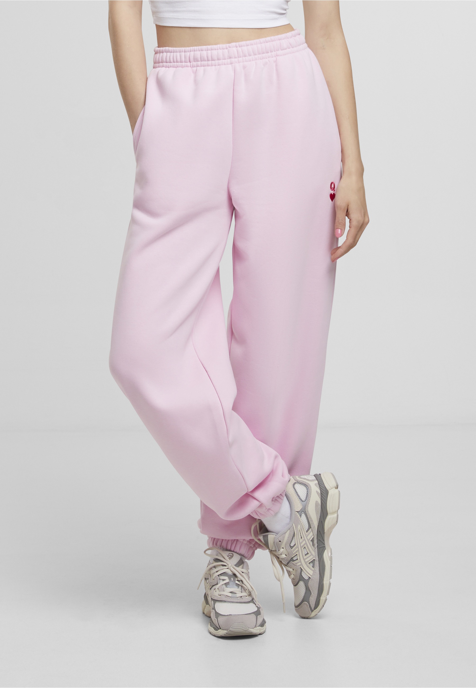 Thumbnail - Miss Tee Jogginghose "Miss Tee Real Queen EMB Ladies Fluffy Sweatpants"