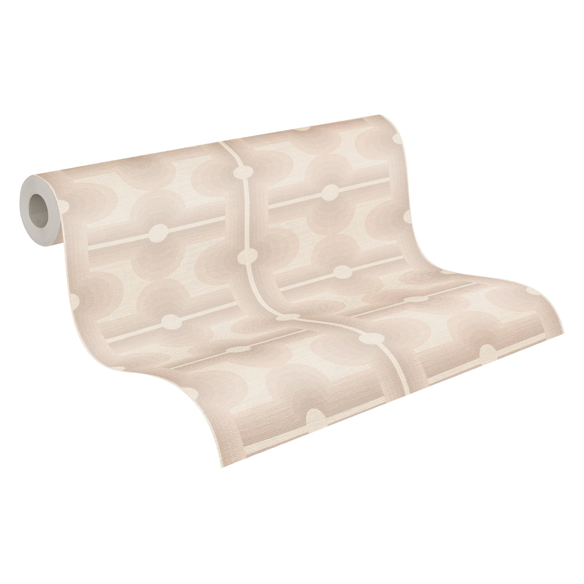 A.S. Création Vliestapete »Retro Chic 3D-Tapete Mustertapete Vintage 3D«, matt, Vliestapete Kacheln für Schlafzimmer Küche Wohnzimmer 3D Design modern