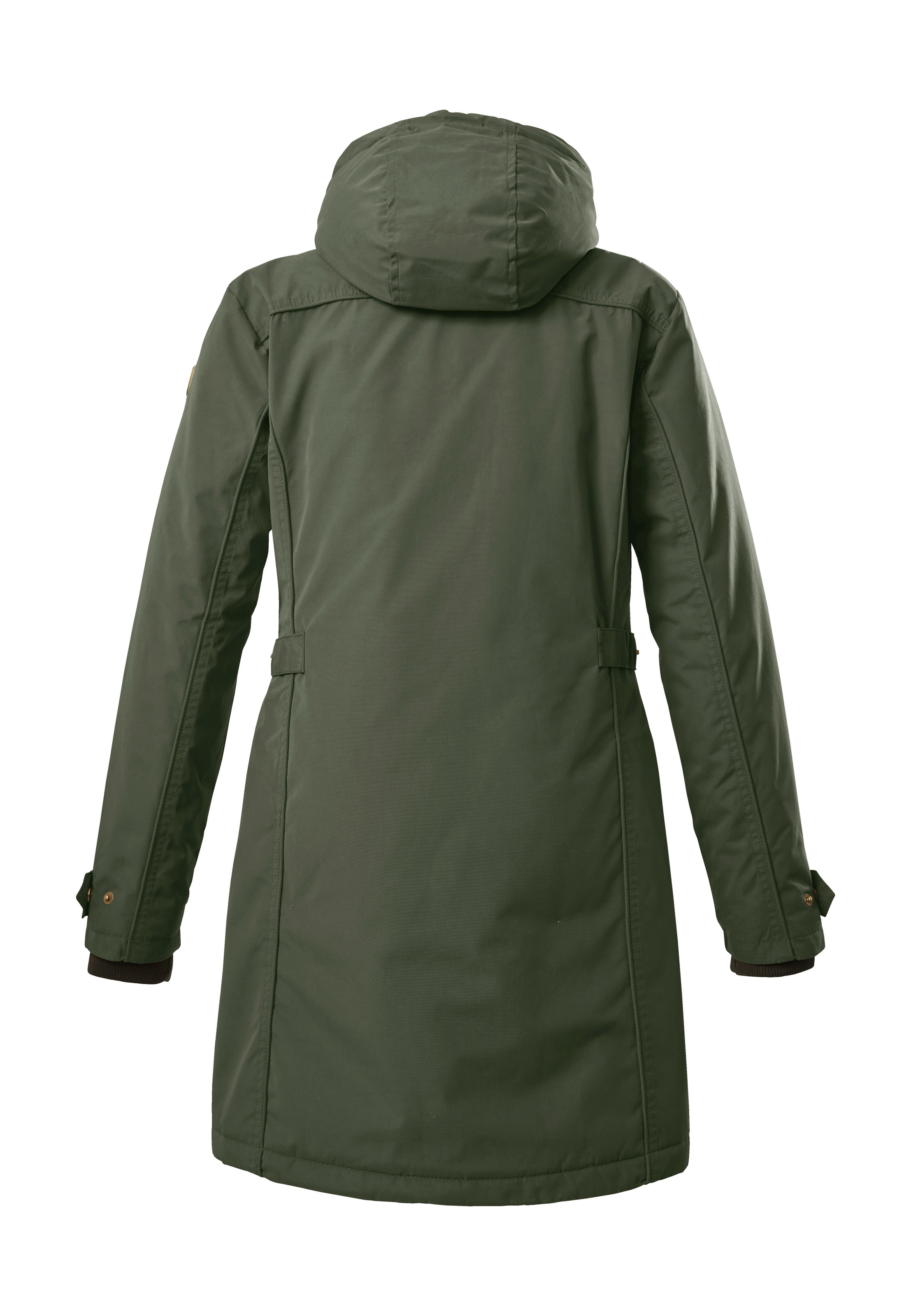 G.I.G.A. DX by killtec Parka »GW 6 WMN PRK«, Eleganter, wasserabweisender Parka mit abnehmbarer Kapuze und Teddyfell