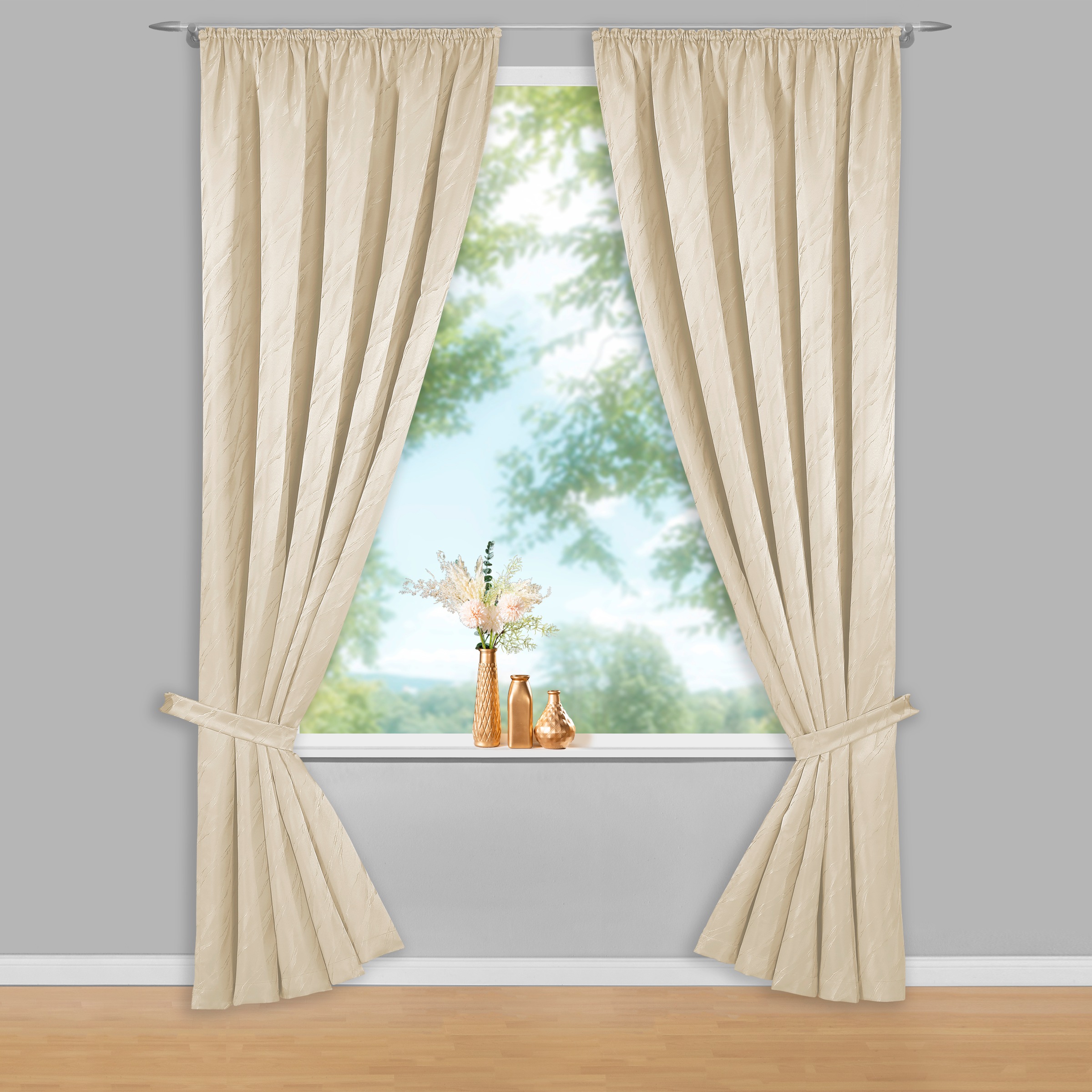 Weckbrodt Vorhang "Linz" Kräuselband 1 Stk. tlg. Jacquard, blickdicht, edle günstig online kaufen