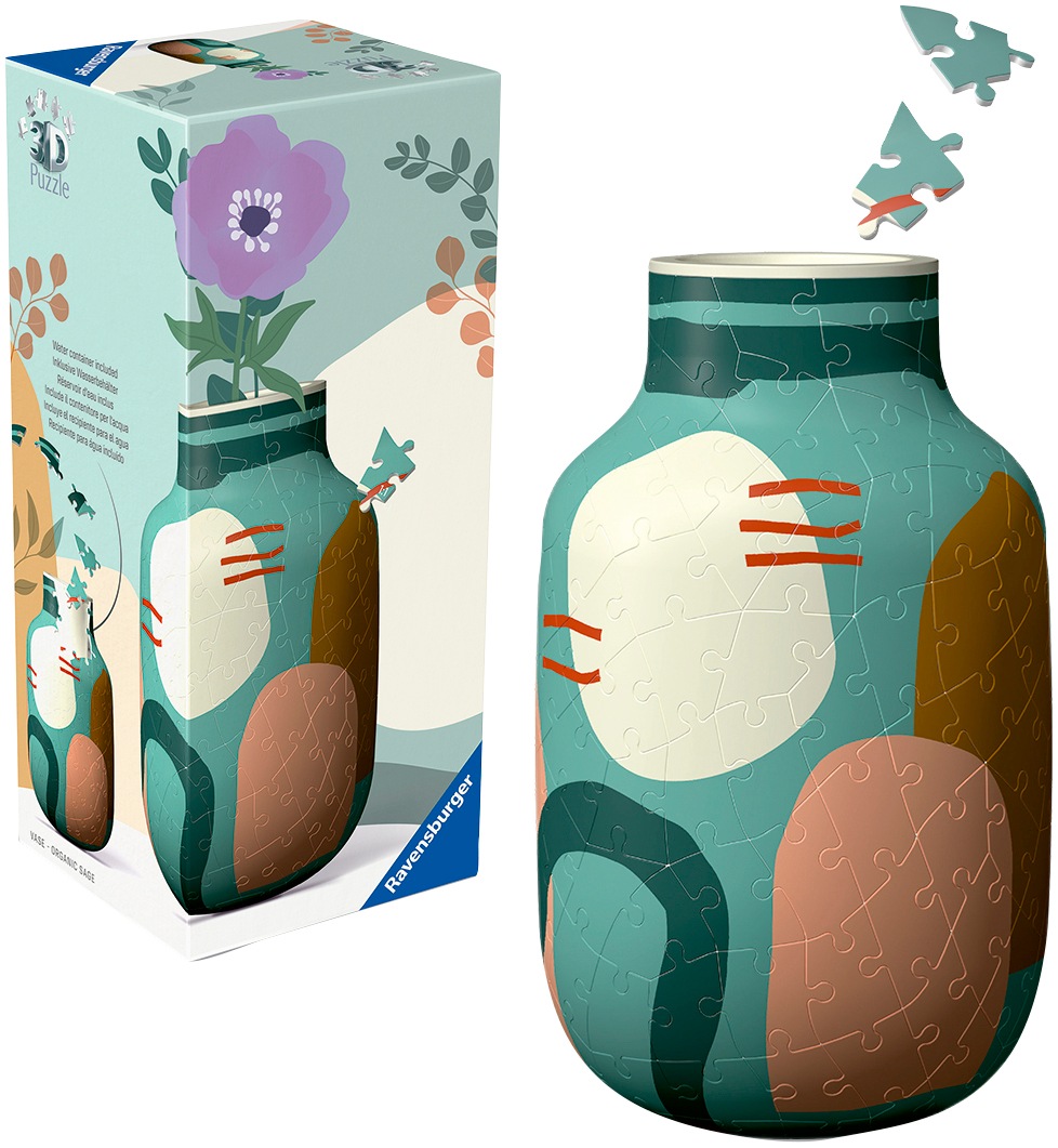 Ravensburger 3D-Puzzle »Vase Organic Sage« Made in Europe