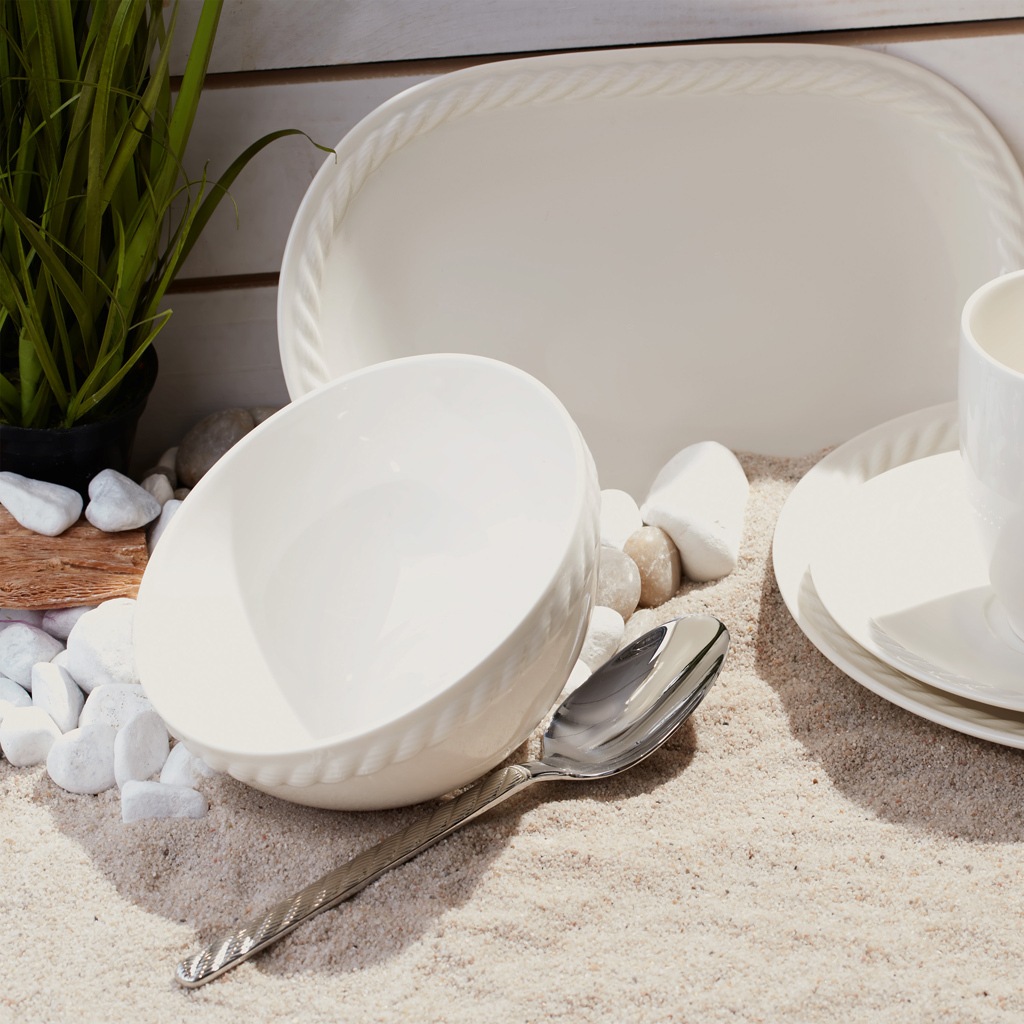 Villeroy & Boch Esslöffel »Tafellöffel Montauk 212 mm 6er Set silber« Spülmaschinenfest