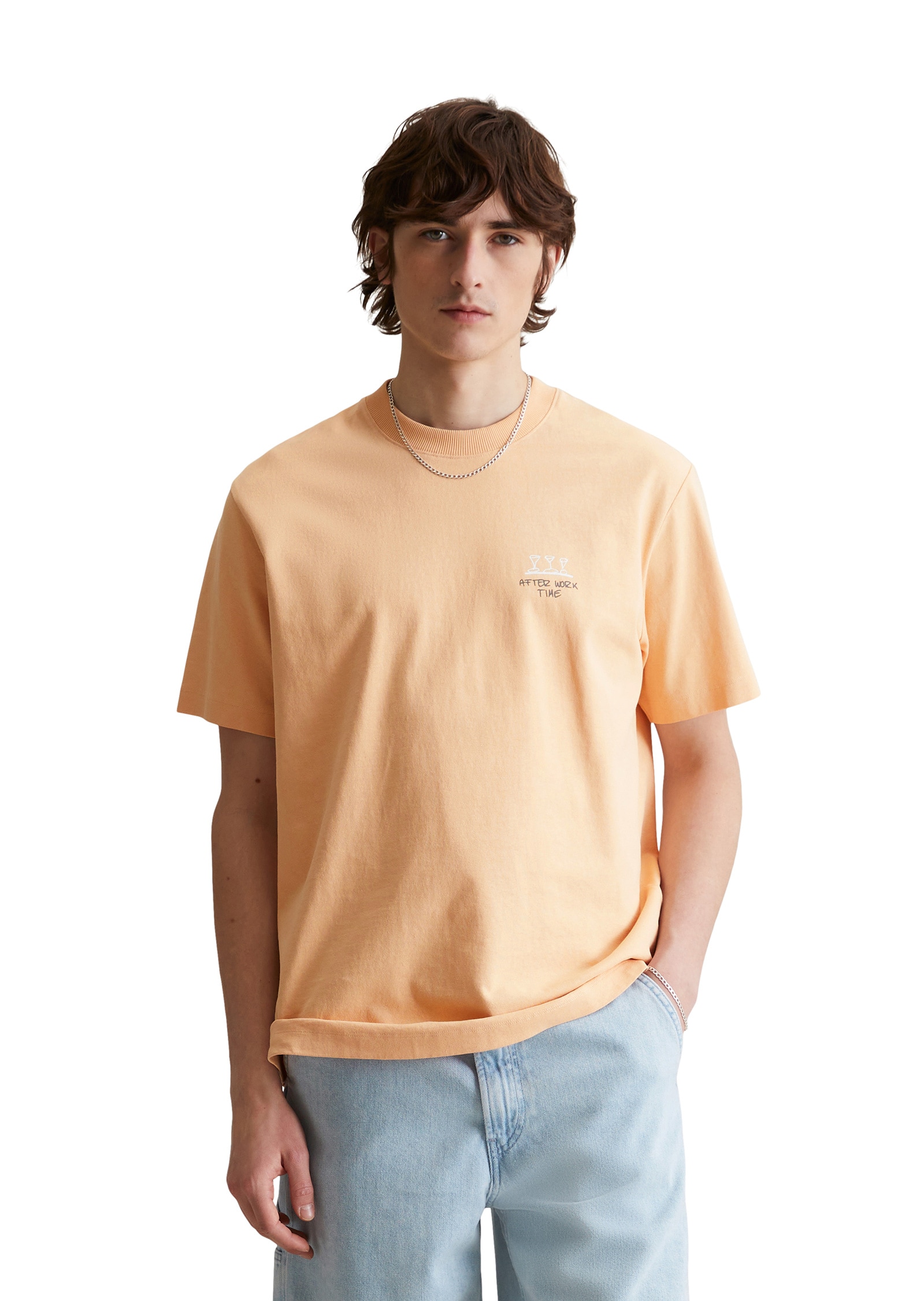 Marc OPolo DENIM T-Shirt "aus reiner Bio-Baumwolle" günstig online kaufen