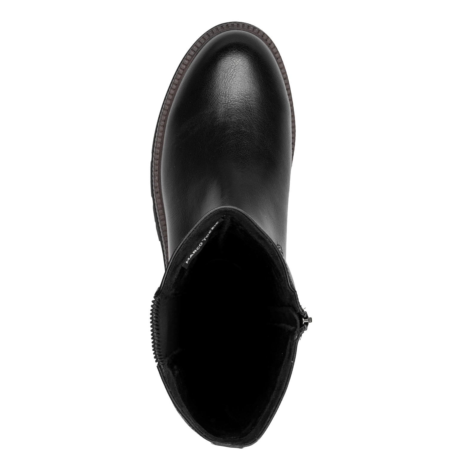 MARCO TOZZI Stiefel  Blockabsatz, Langschaftstiefel mit breitem Stretcheinsatz