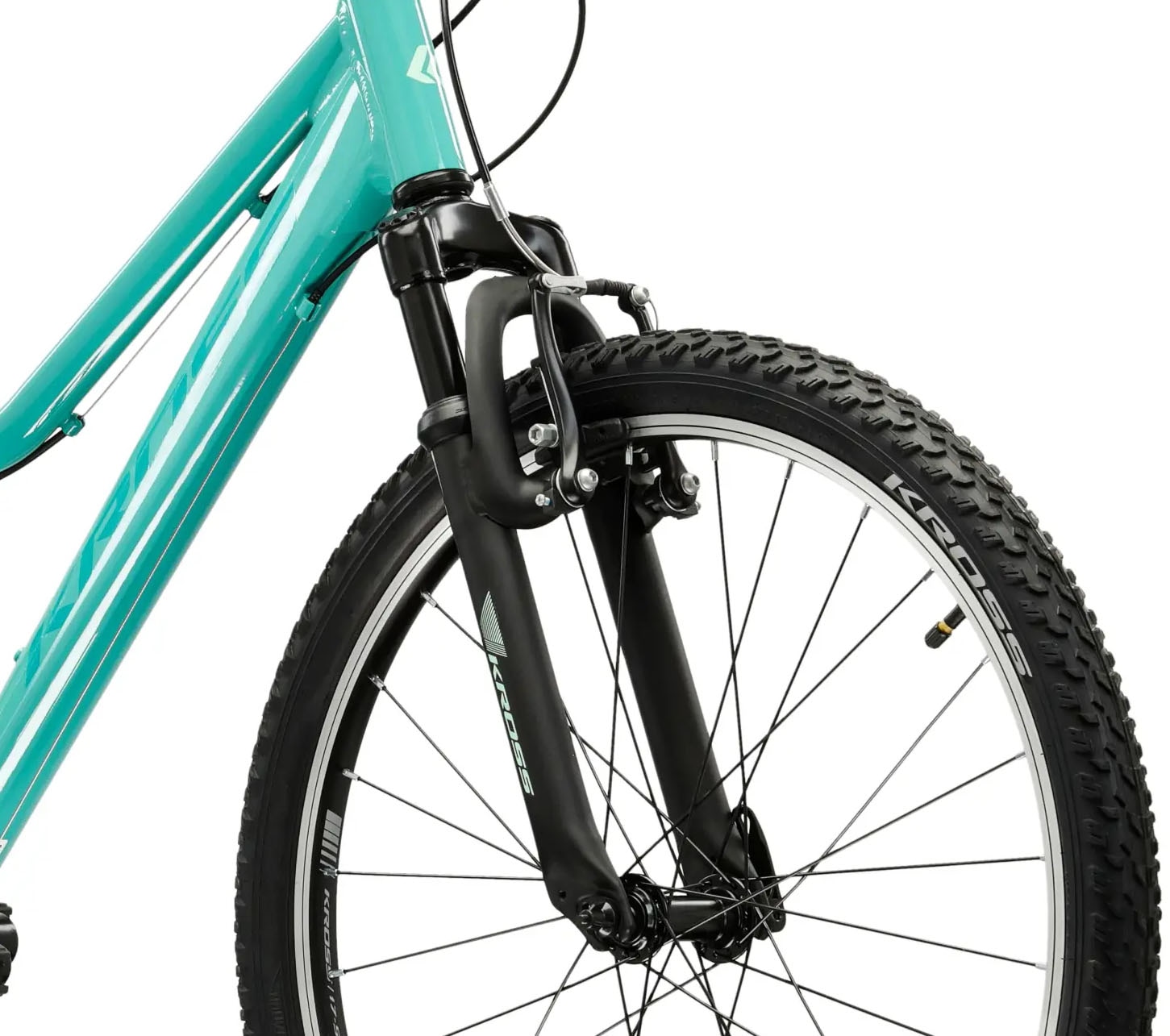 Kross Kinderfahrrad »KROSS Kinderad 24" Lea JR 1.0 Blau 8 Gänge 2026« 8 Gang Shimano TOURNEY TX800 Schaltwerk Kettenschaltung