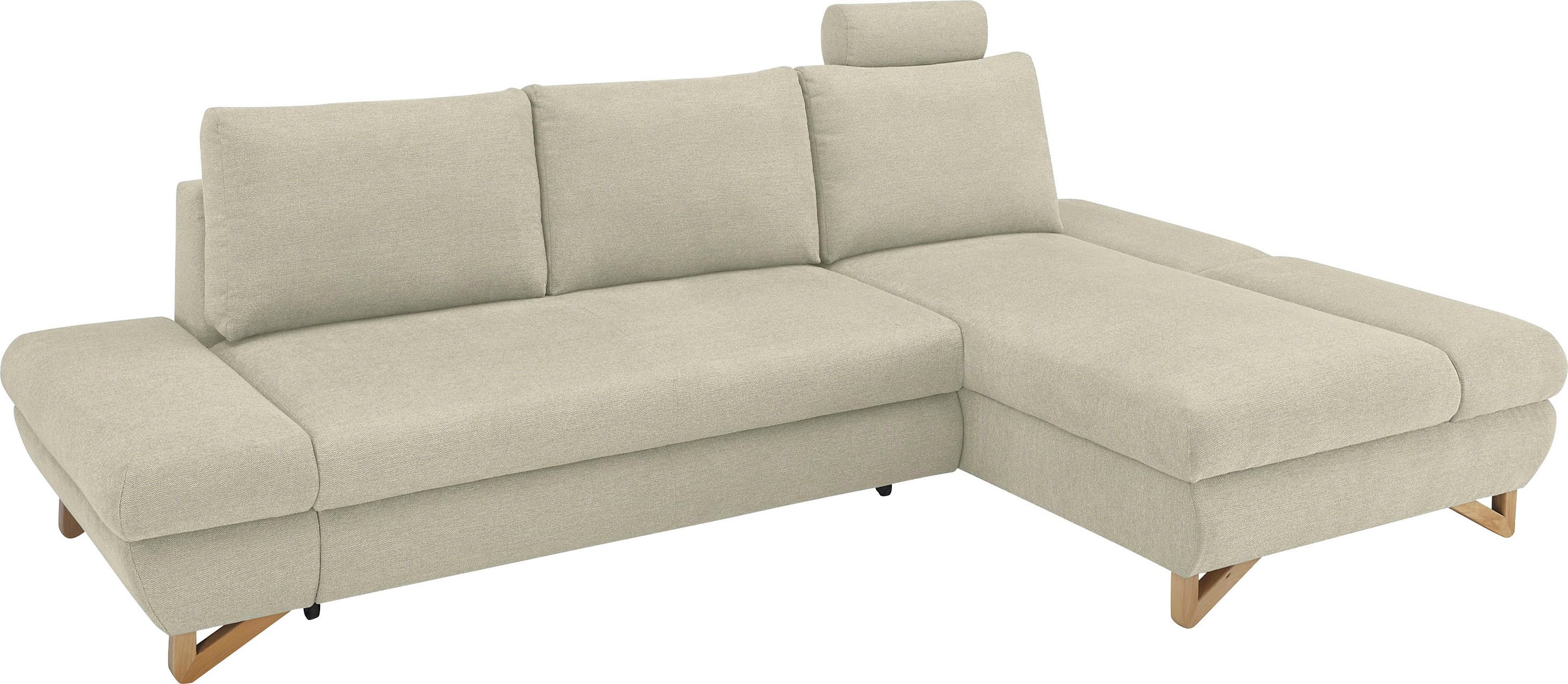 INOSIGN Ecksofa »City/Giron, L-Form,«, verstellbare Armlehnen mit Rasterfunktion