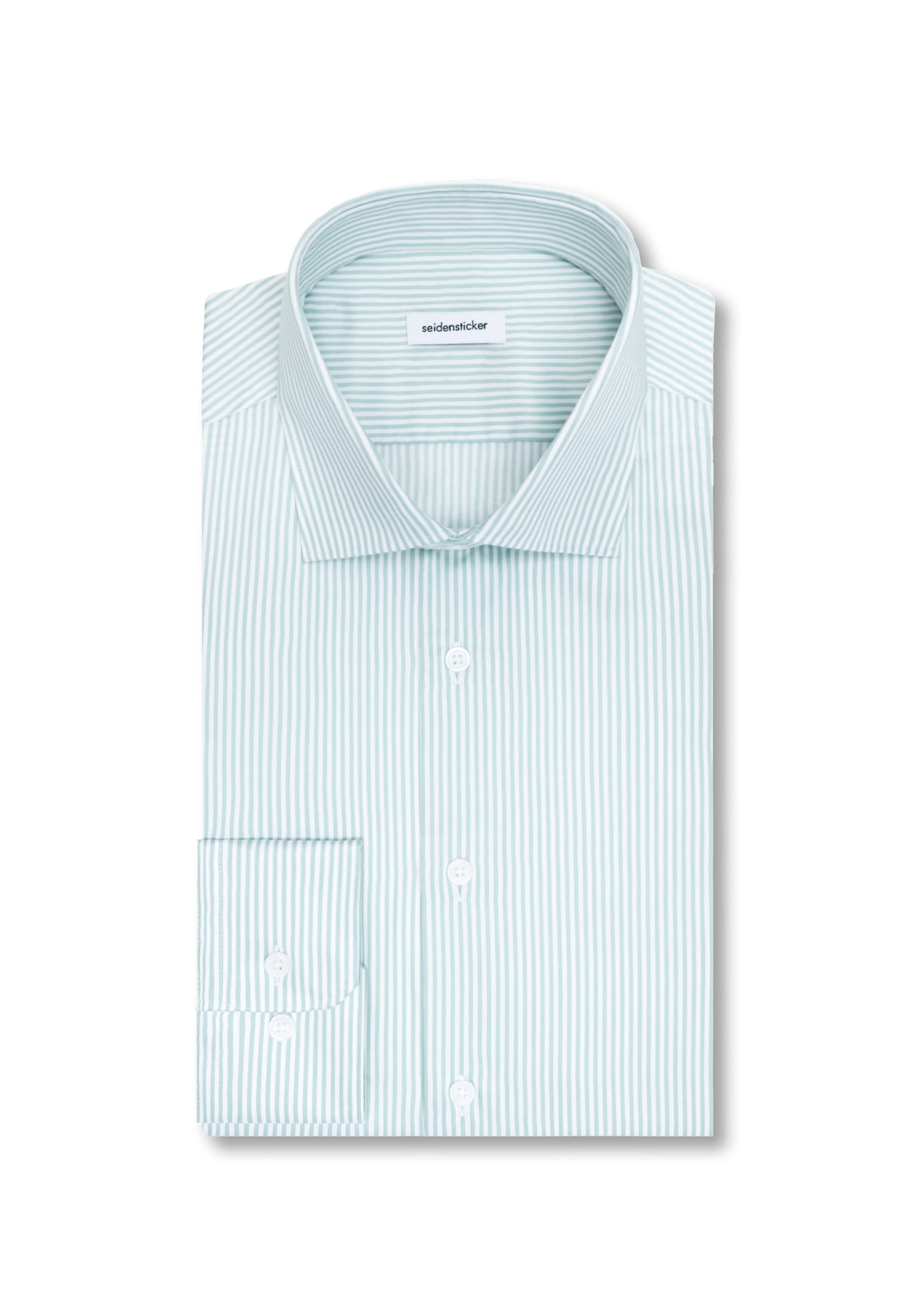 seidensticker Businesshemd »Schwarze Rose« Slim 1/1 Kentkragen Gestreift