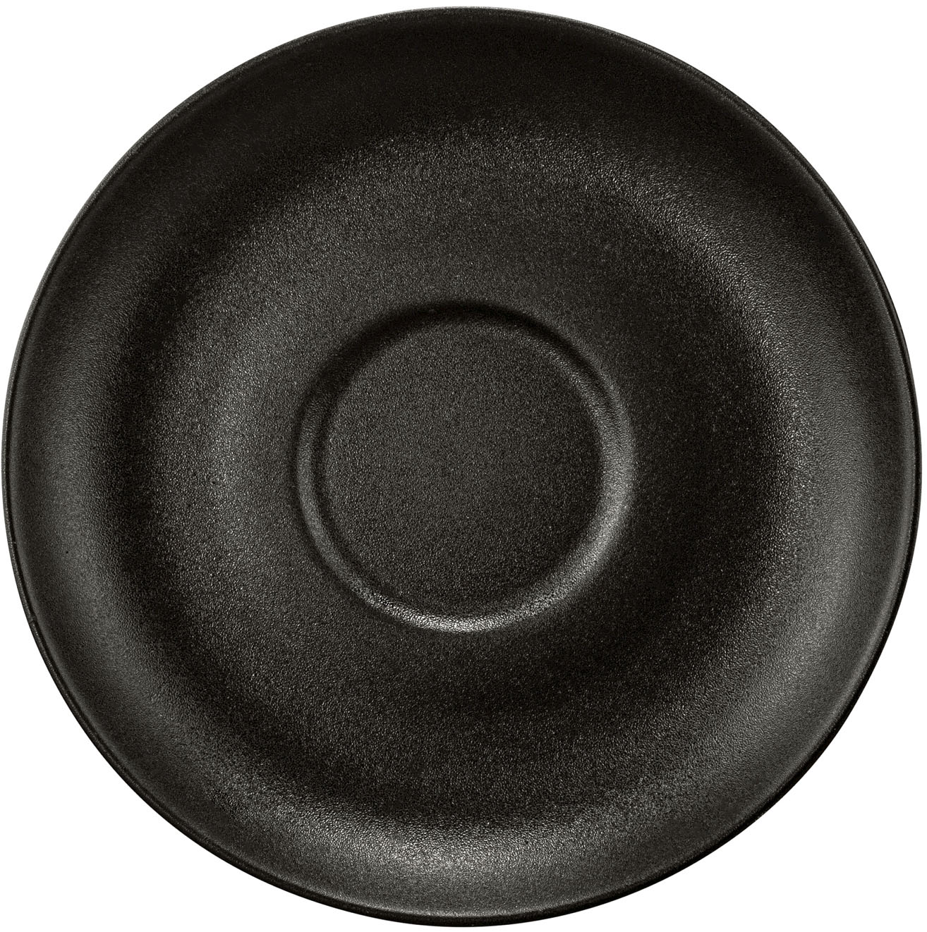 Seltmann Weiden Untertasse "Liberty - Velvet Black" Teeuntertasse 13 cm