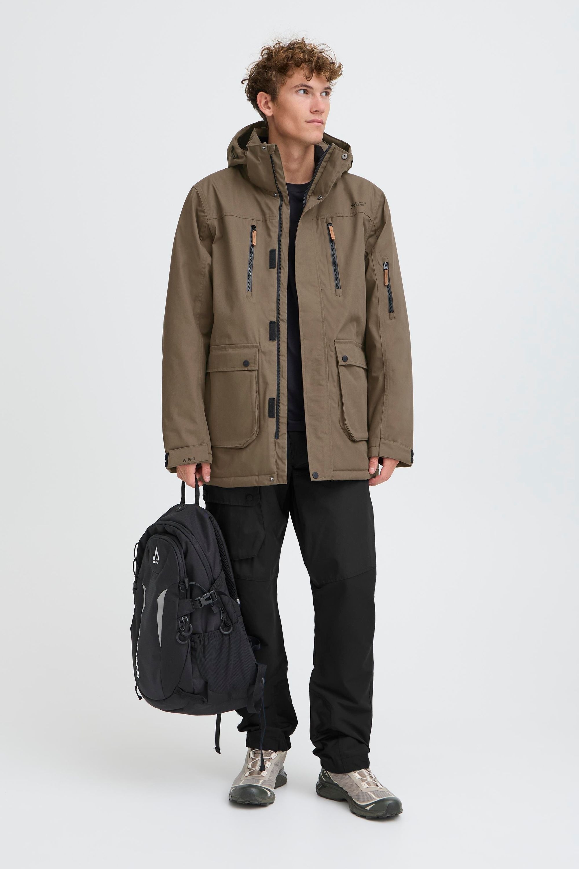 North Bend Outdoorjacke »Outdoorjacke NBWan M W-PRO 10.000 mit wasserdichter Beschichtung«