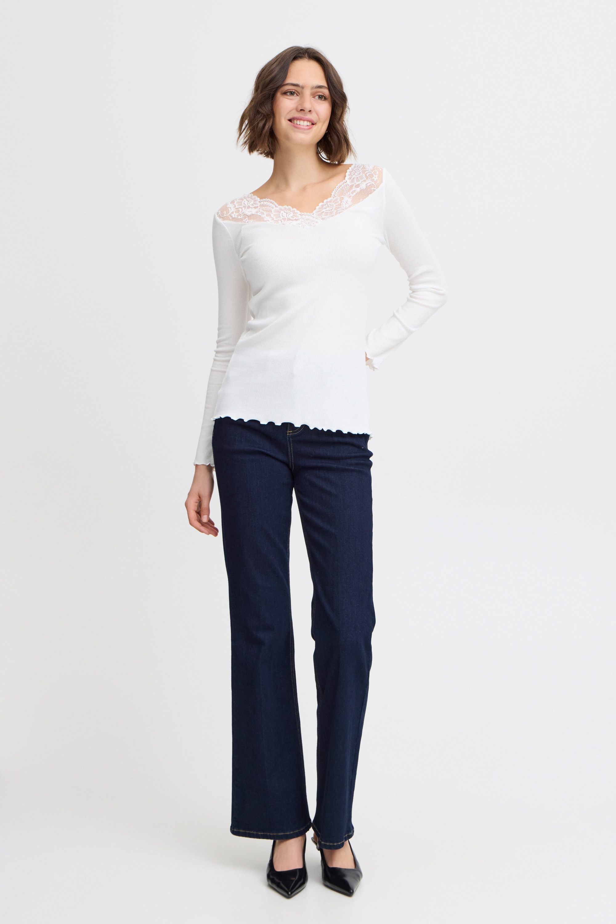 fransa Sweatshirt »Shirttop FRHIZAMOND TEE 25«