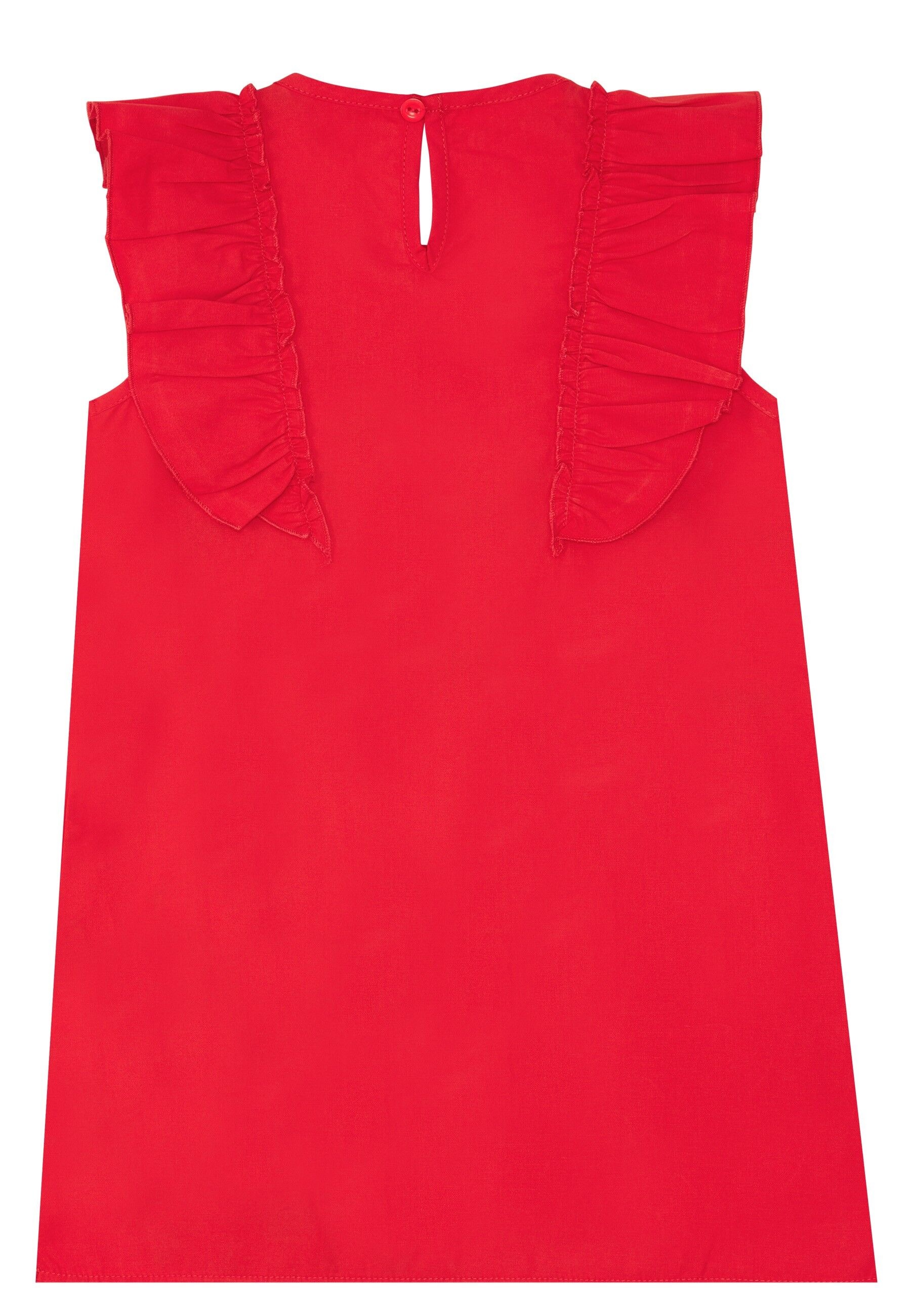 Denokids Shirtkleid »Frilled Lady Bug«, mit Marienkäfer-Applikation