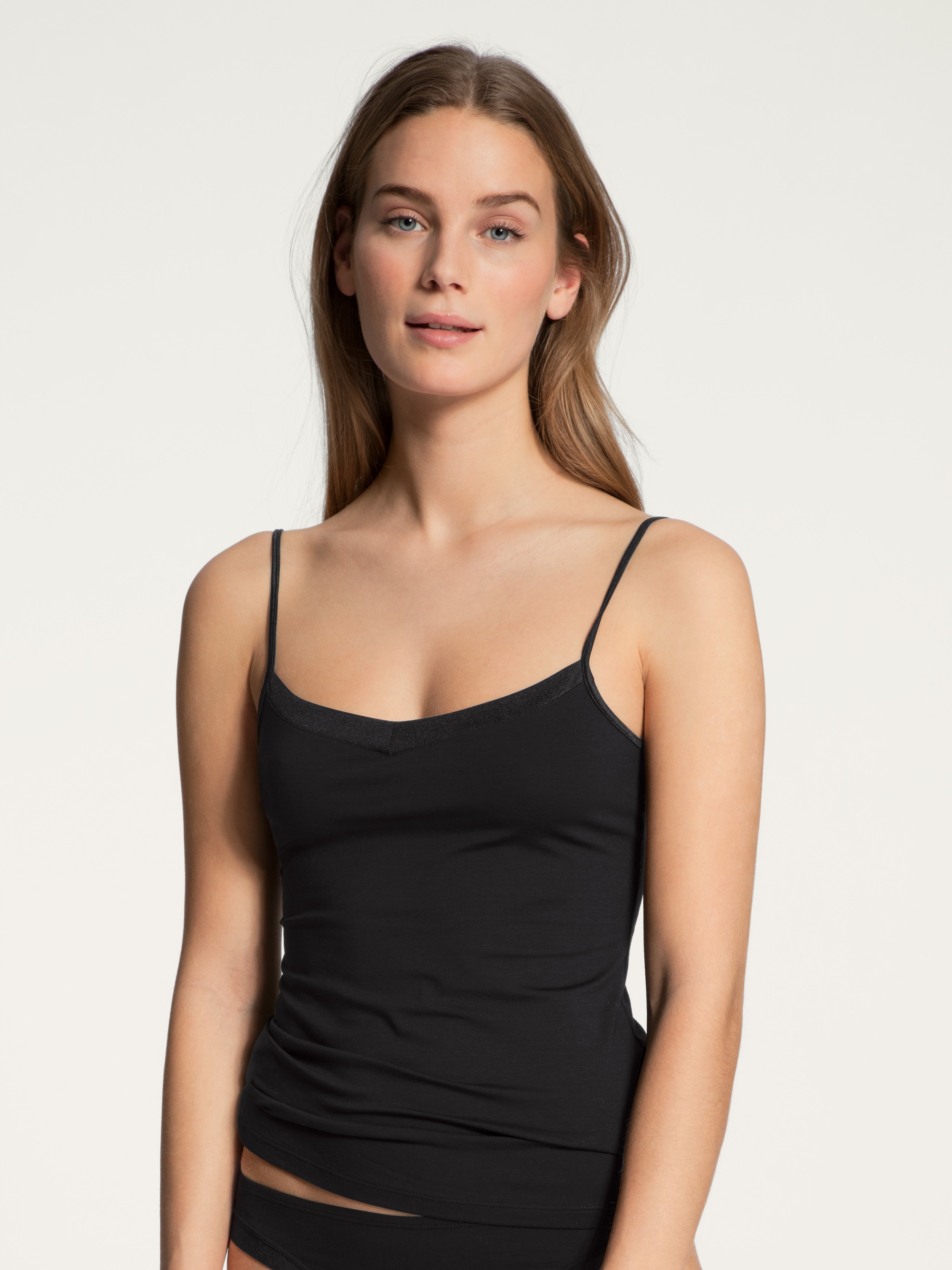 Sloggi ZERO Feel 2.0 Spaghetti Top Dames Onderhemd - CACAO 10217755