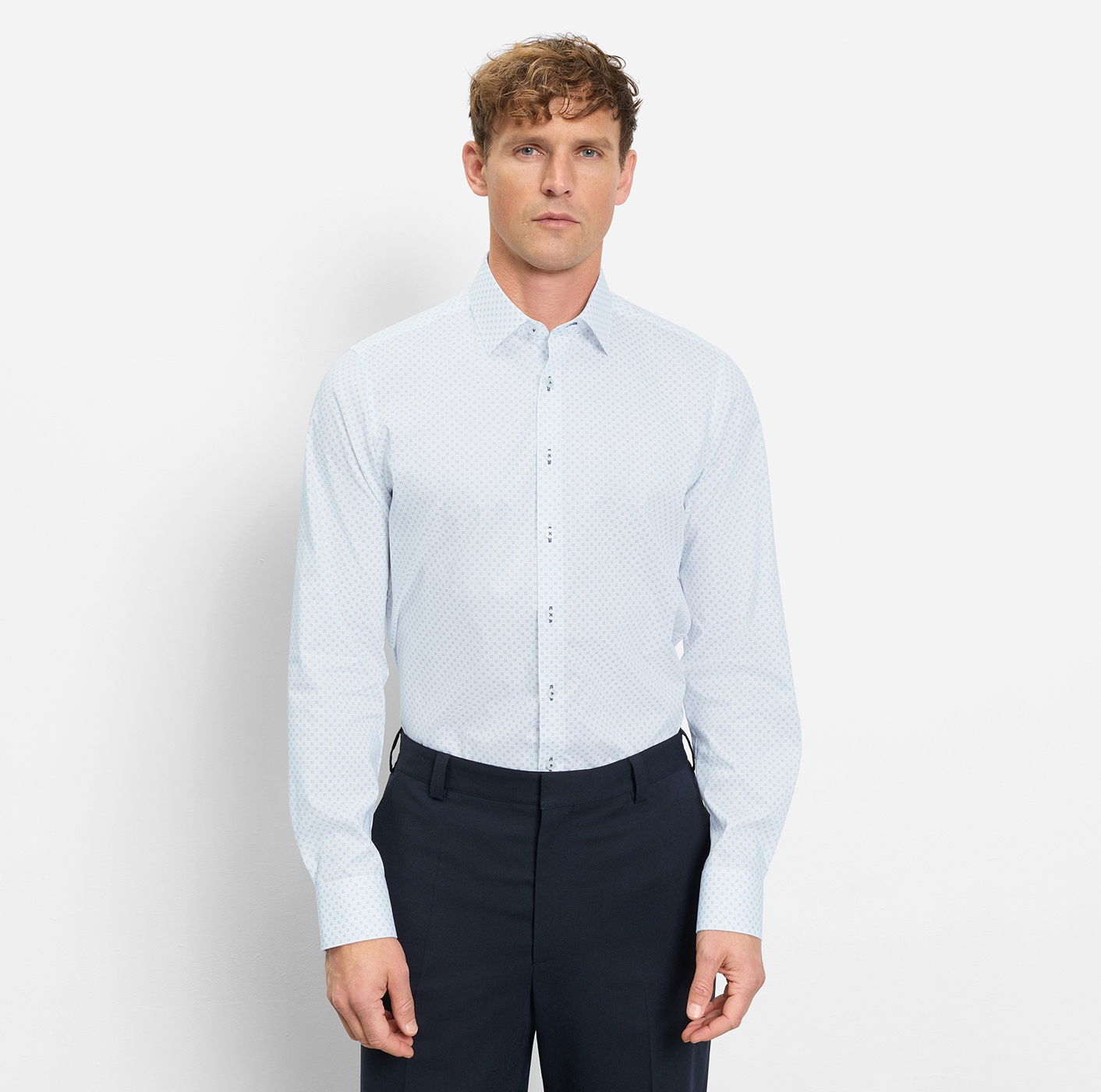 OLYMP Langarmhemd »Level Five« Businesshemd, body fit, Kentkragen