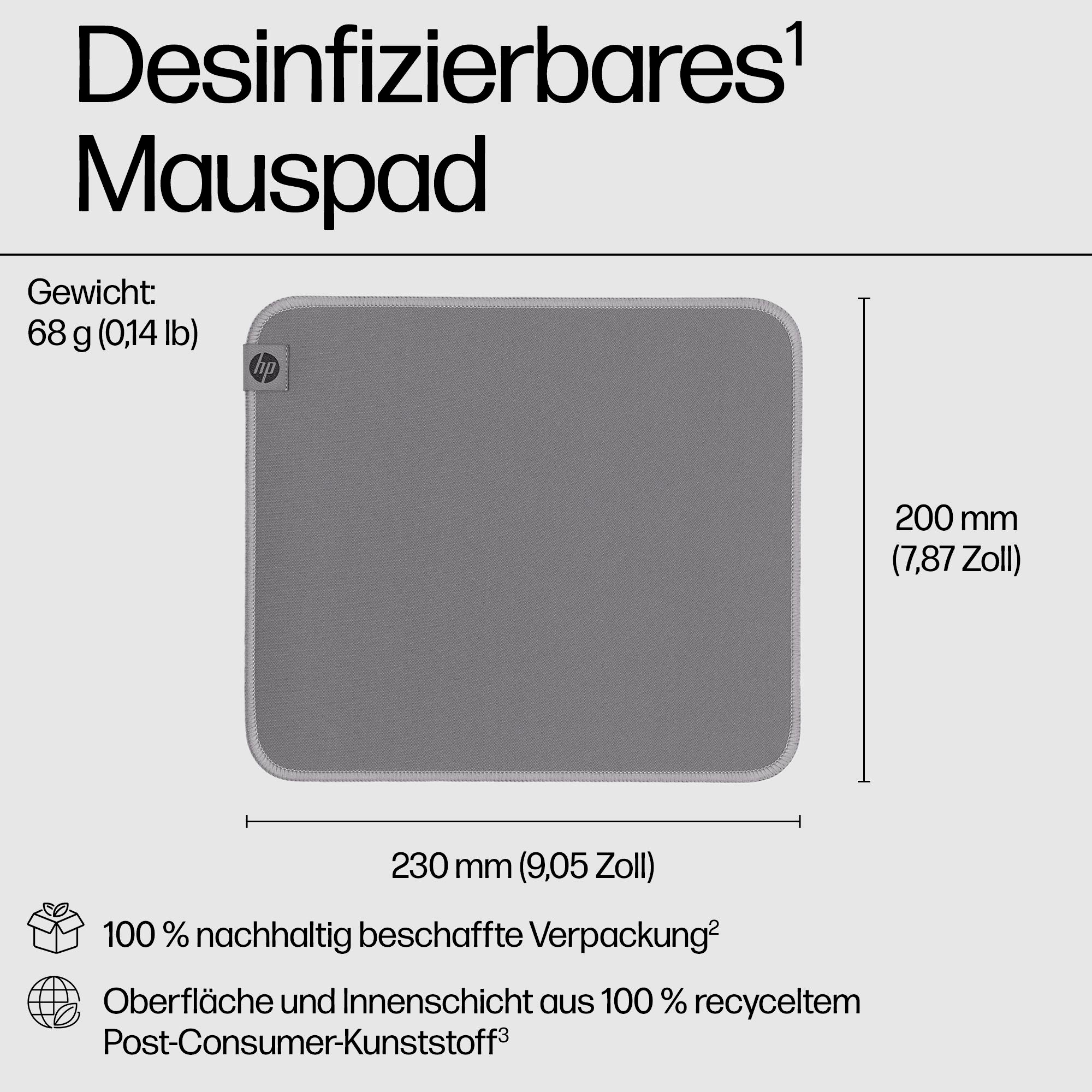 HP Laptoptasche »Notebook-Zubehör Set 17,3”«, bestehend aus Tasche, Maus und Mauspad