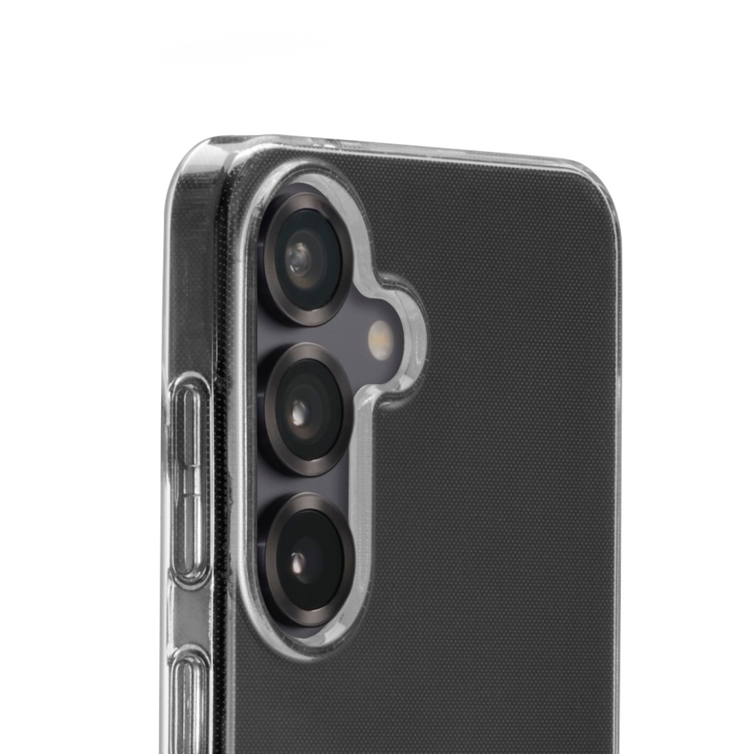 Hama Smartphone-Hülle »Handyhülle „Always Clear“ für Galaxy S25 (kratzfest, ohne Vergilben)«, ohne schnelles Vergilben