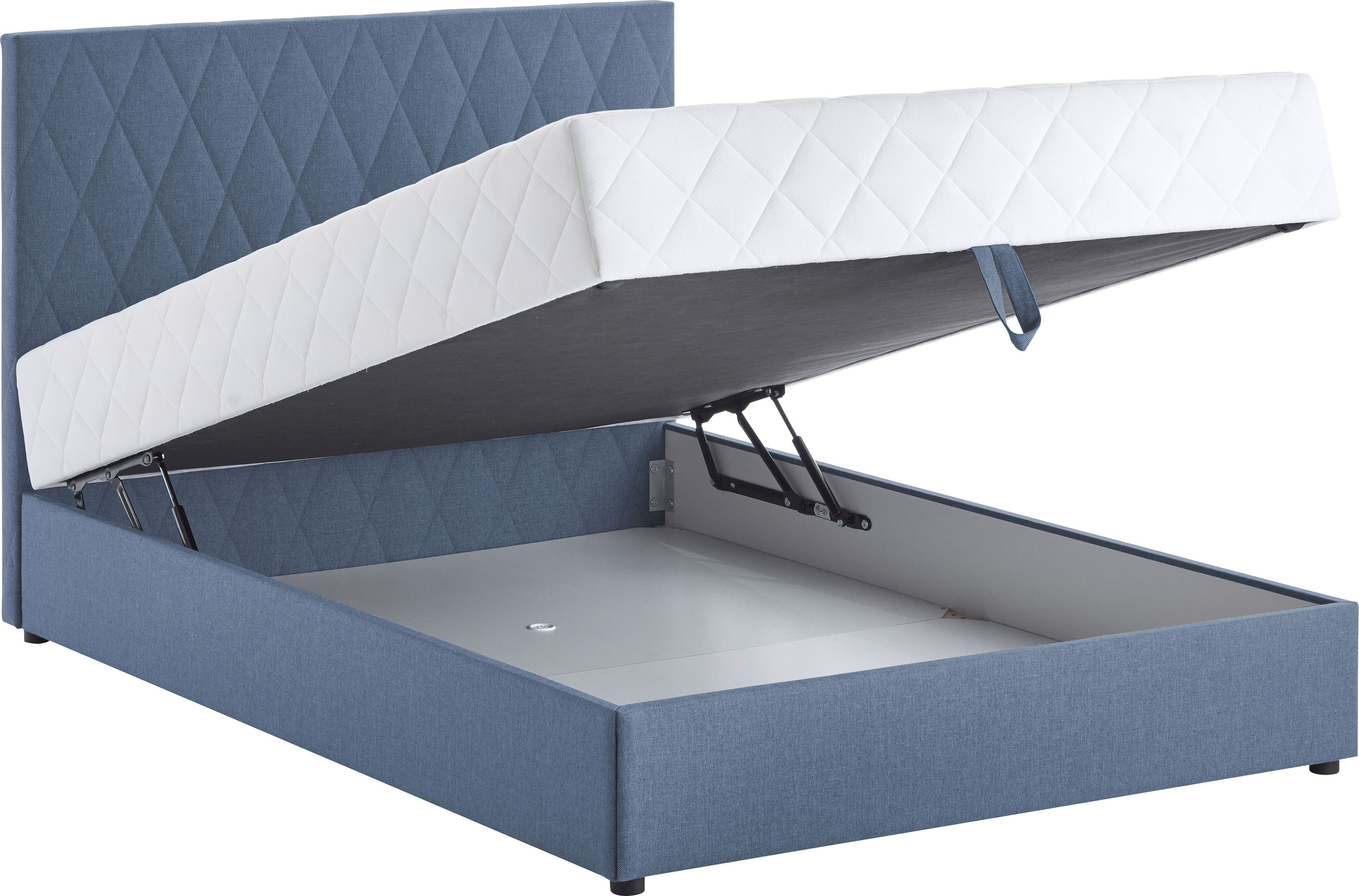 Thumbnail - ATLANTIC home collection Boxbett Benita, mit Taschen-Federkernmatratze und Bettkasten